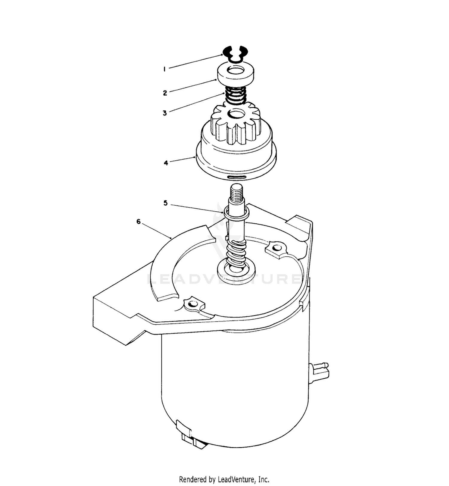 Starter Motor Assembly