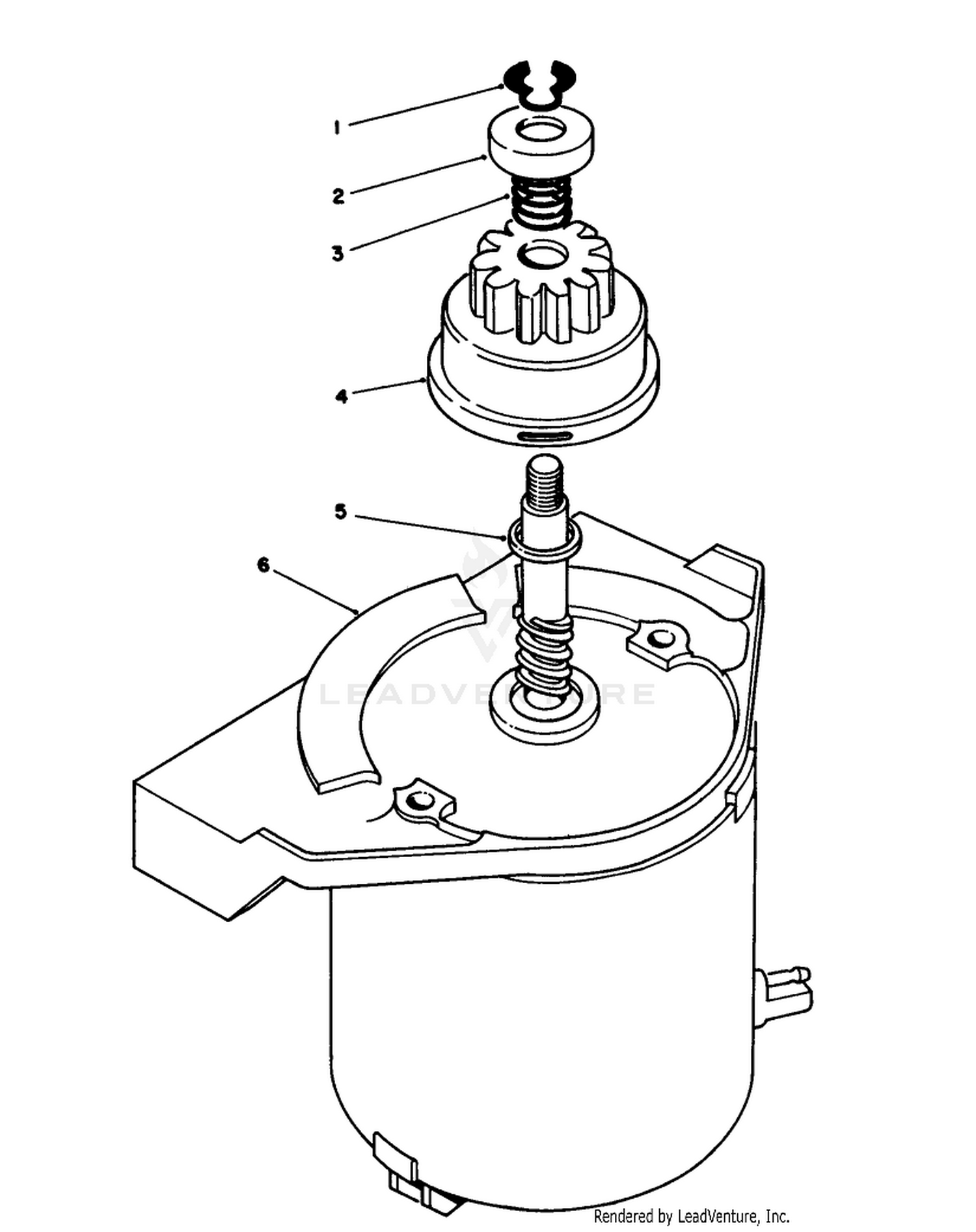 Starter Motor Assembly