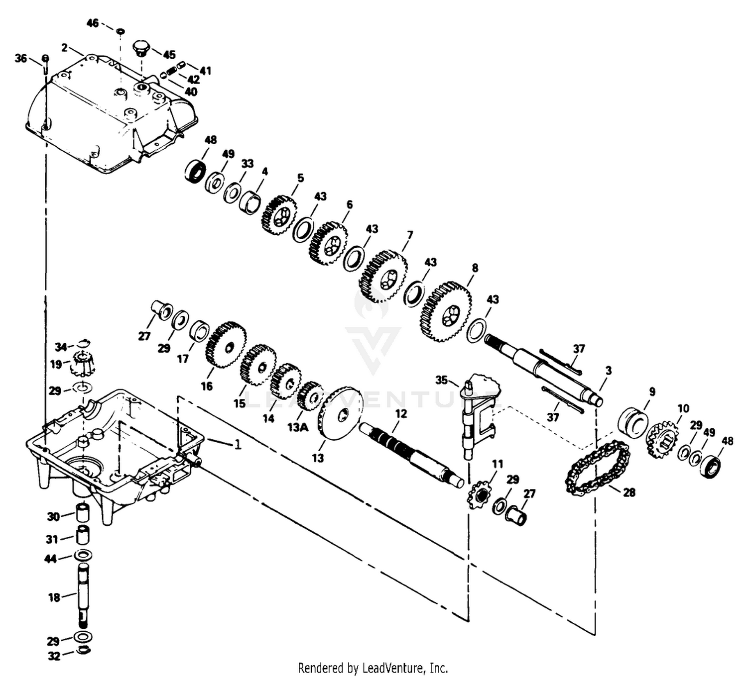 Peerless Transmission Model No. 700-039