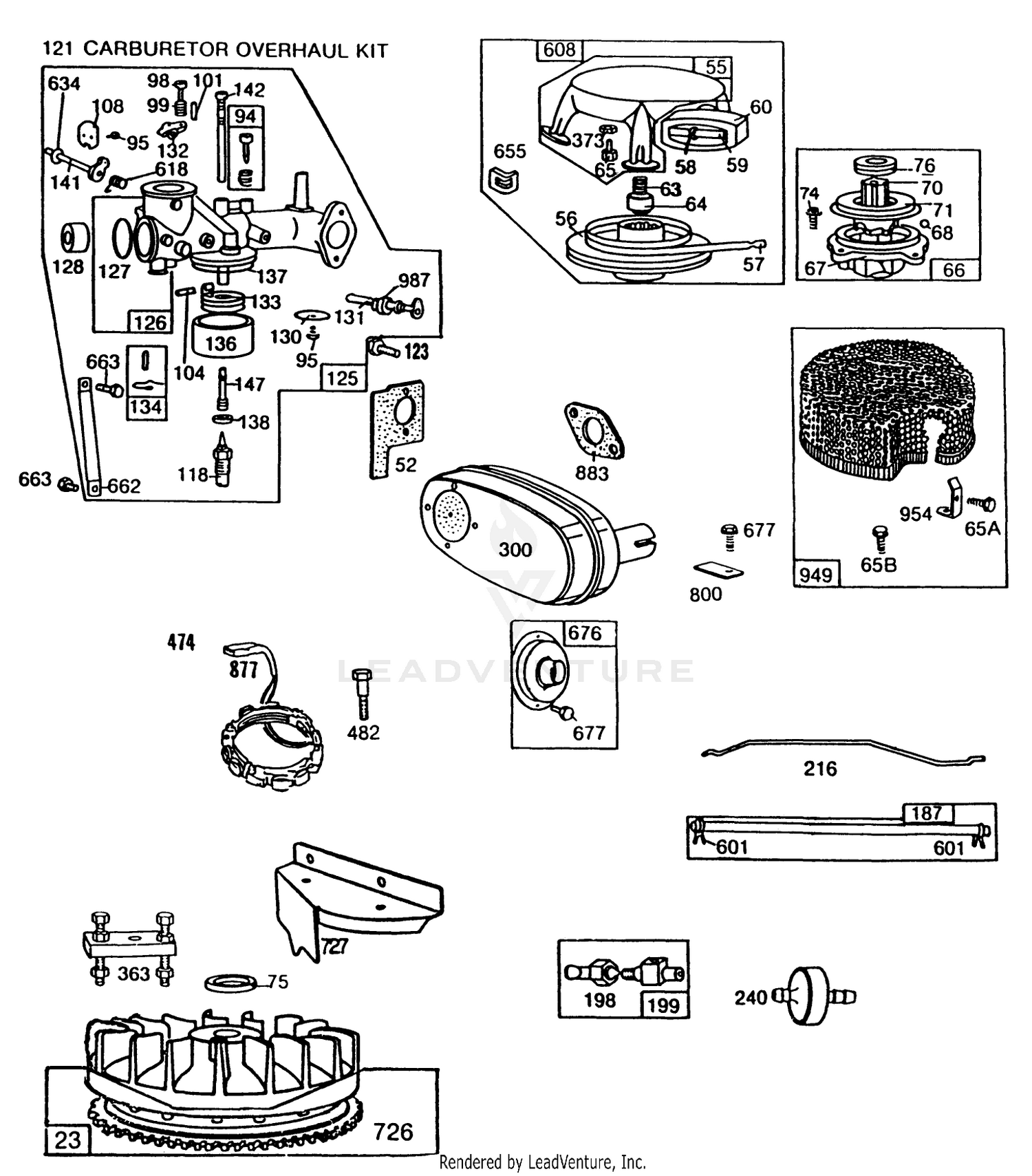 Briggs  Stratton Model No. 253706-0223-01 (continued) 2