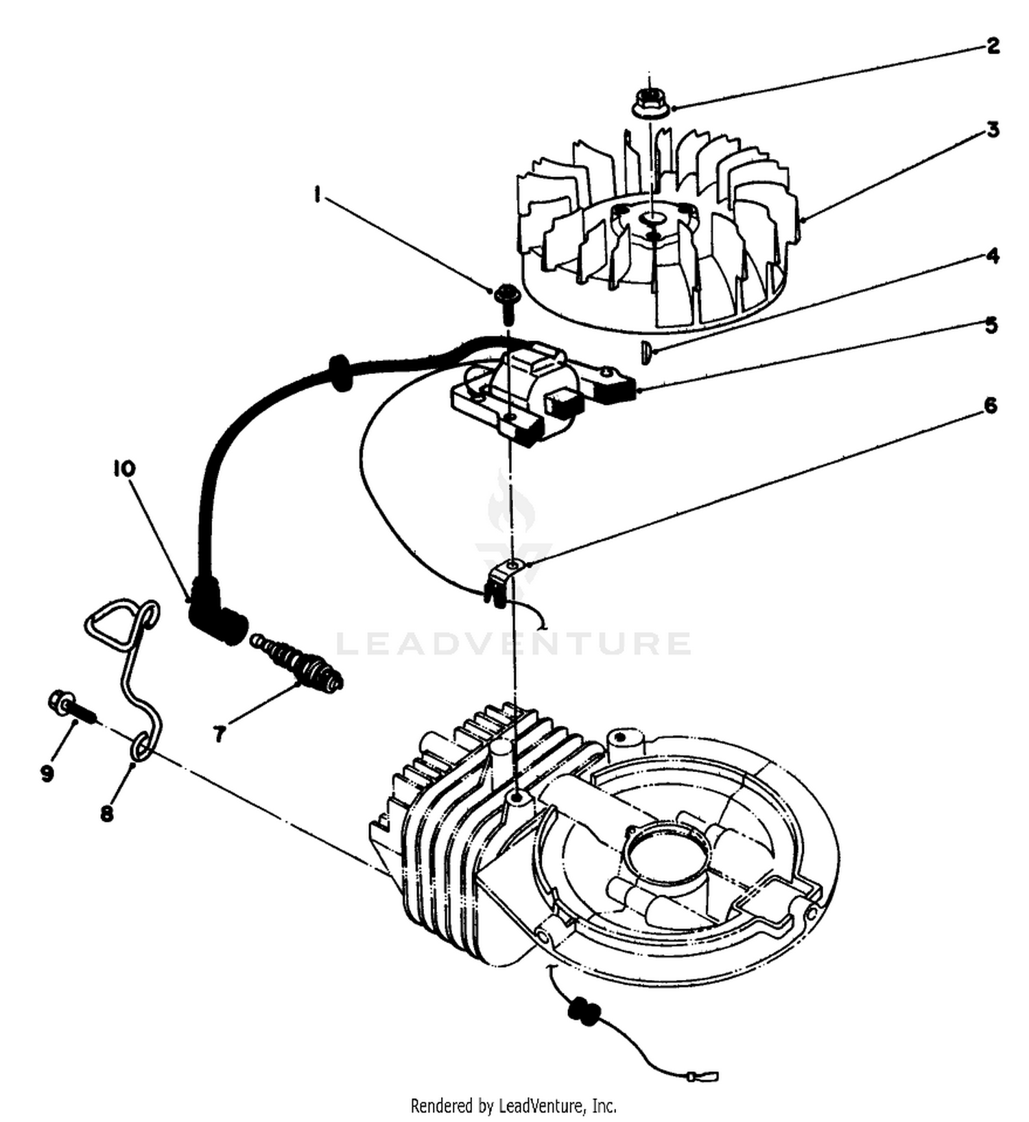 Ignition Assembly (model No. 47pl0-3)