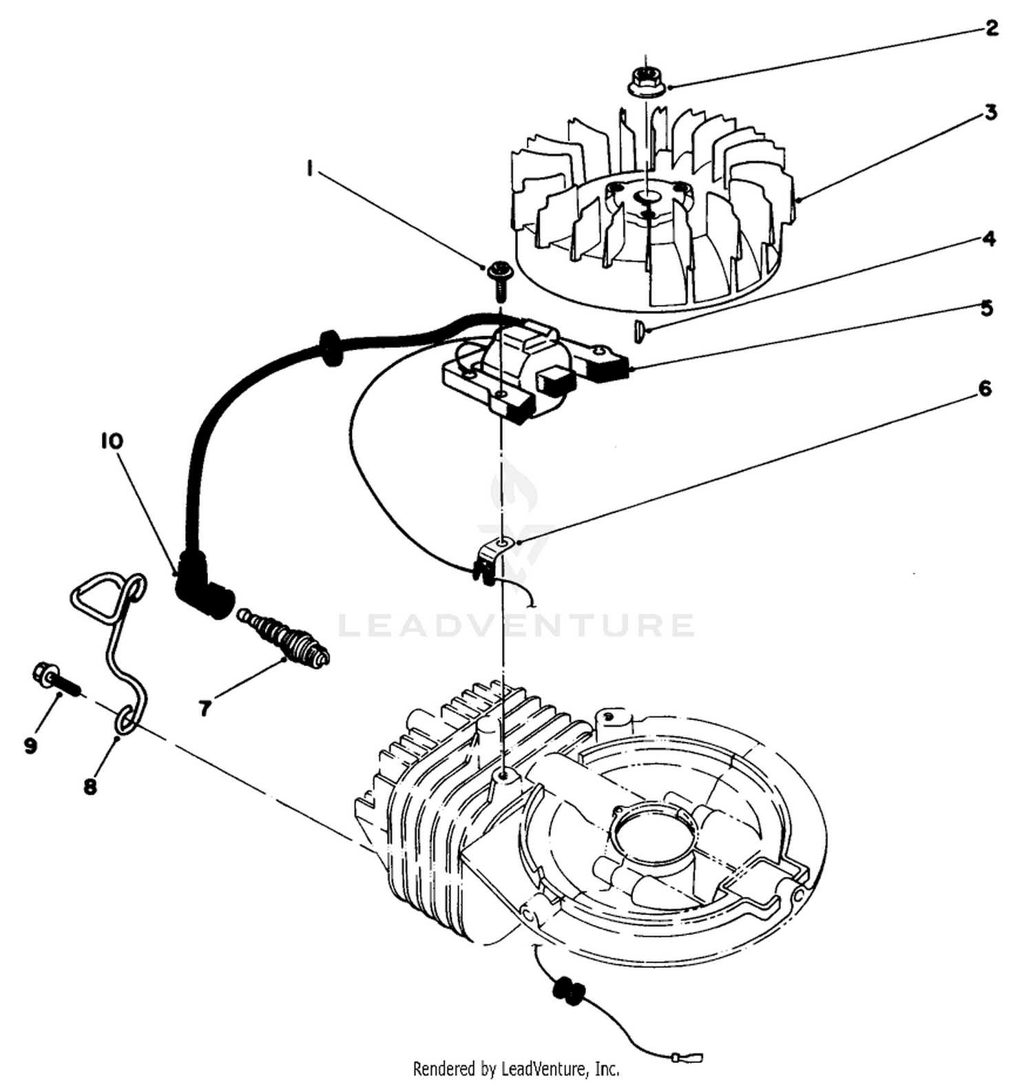 Ignition Assembly (model No. 47pl0-3)