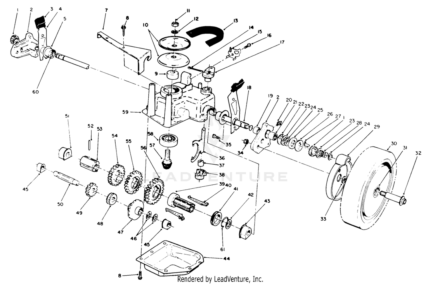 Gear Case Assembly