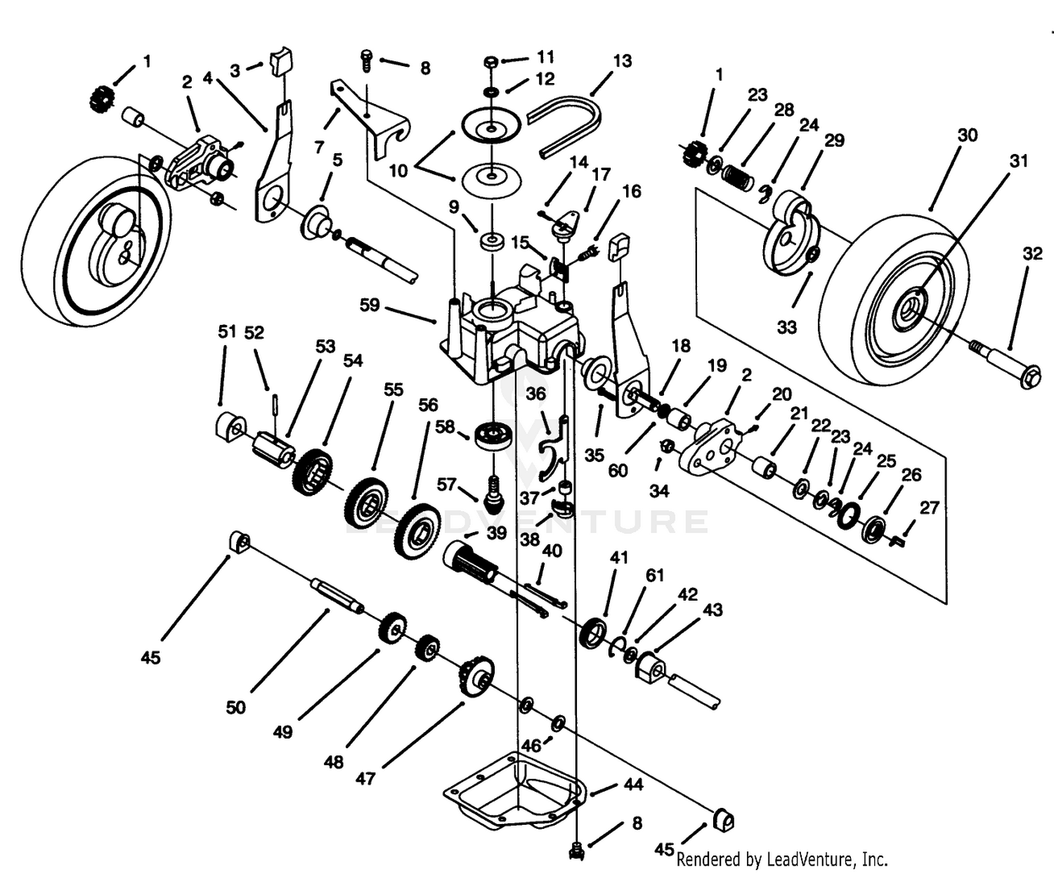 Gear Case Assembly