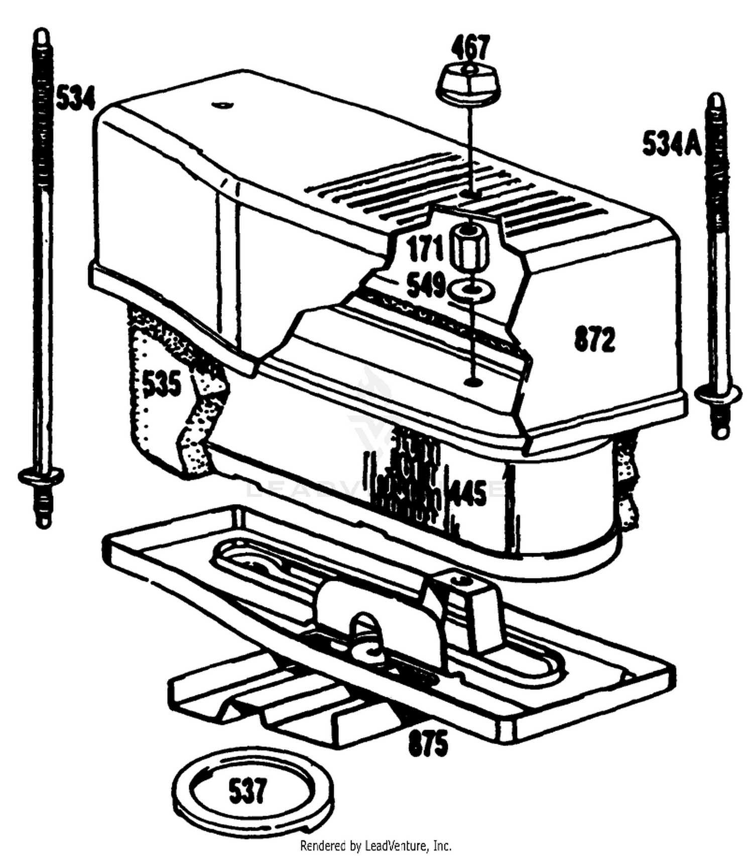 Briggs  Stratton Model No. 281706-0180-01
