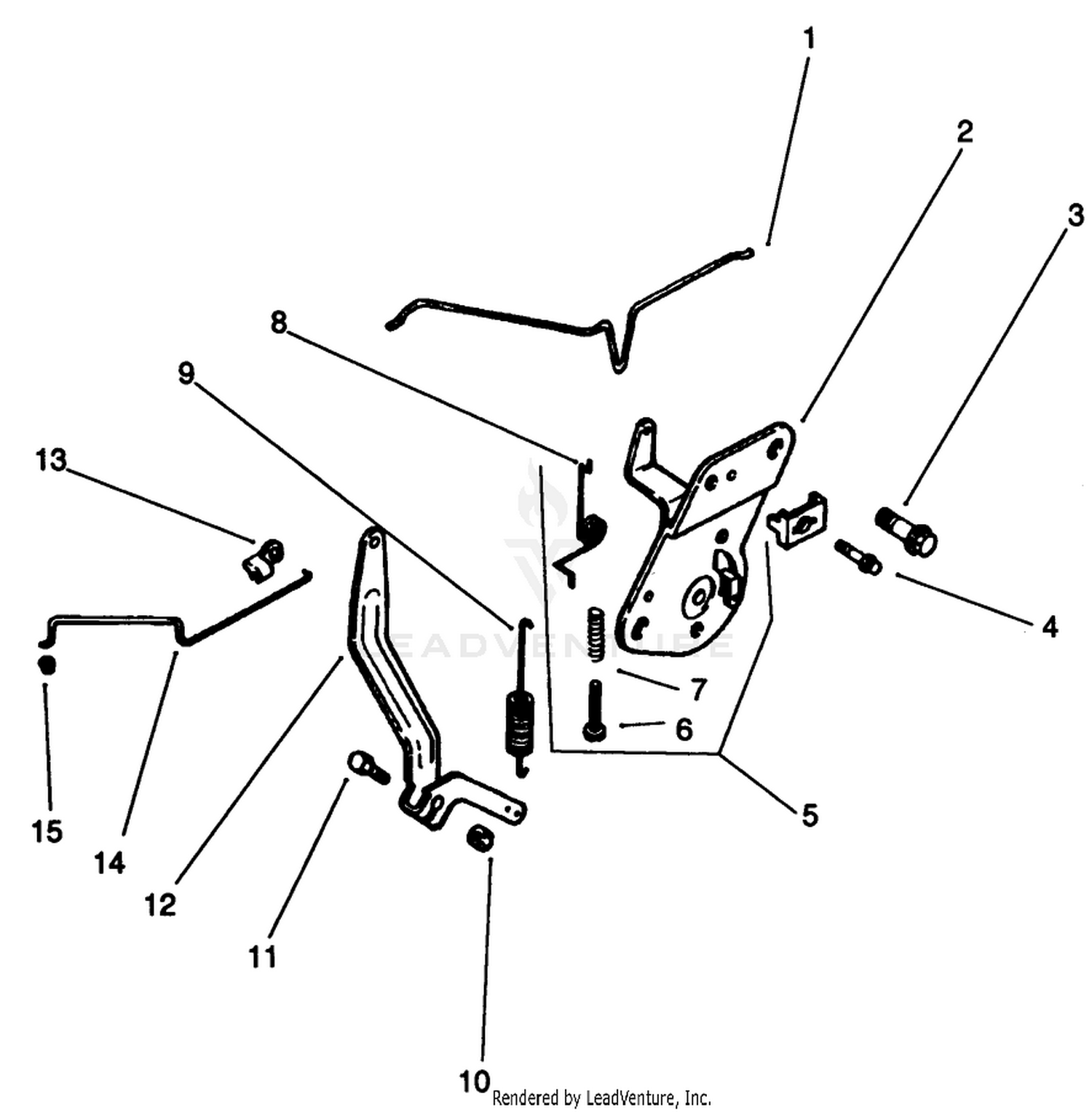 Engine Control-Engine Kohler Model No. Cv14 S-1429 (continued)