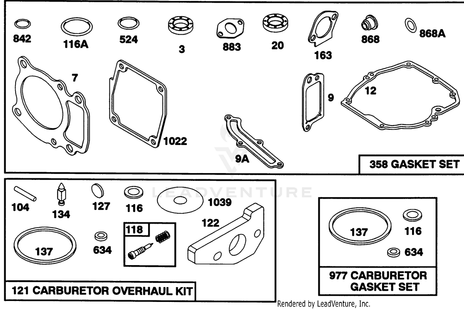 Engine Gts 150 77-9140 8