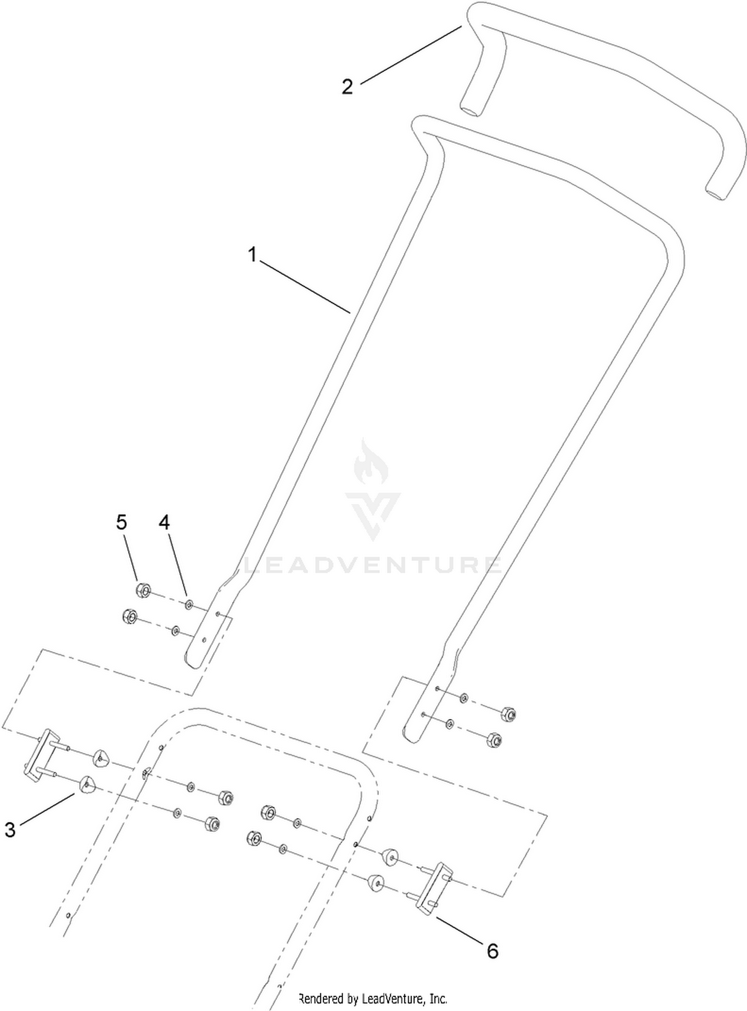 Anti-Vibration Handlebar Kit Assembly