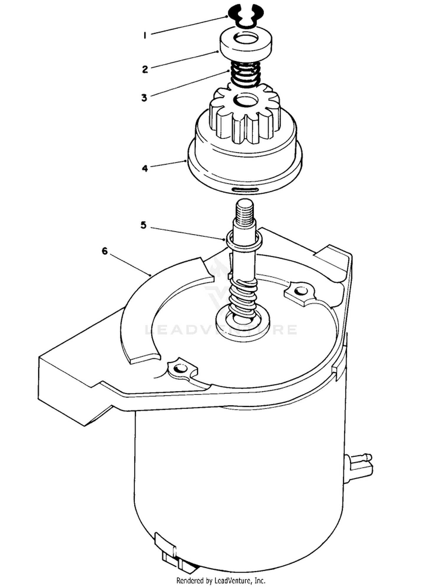 Starter Motor Assembly