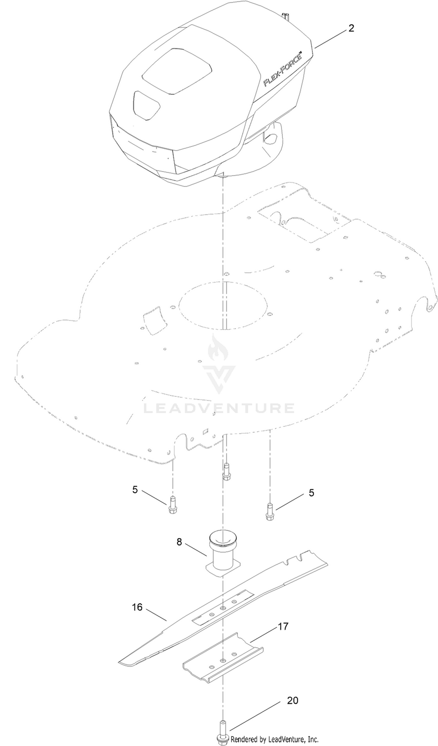 Motor Module and Blade Assembly