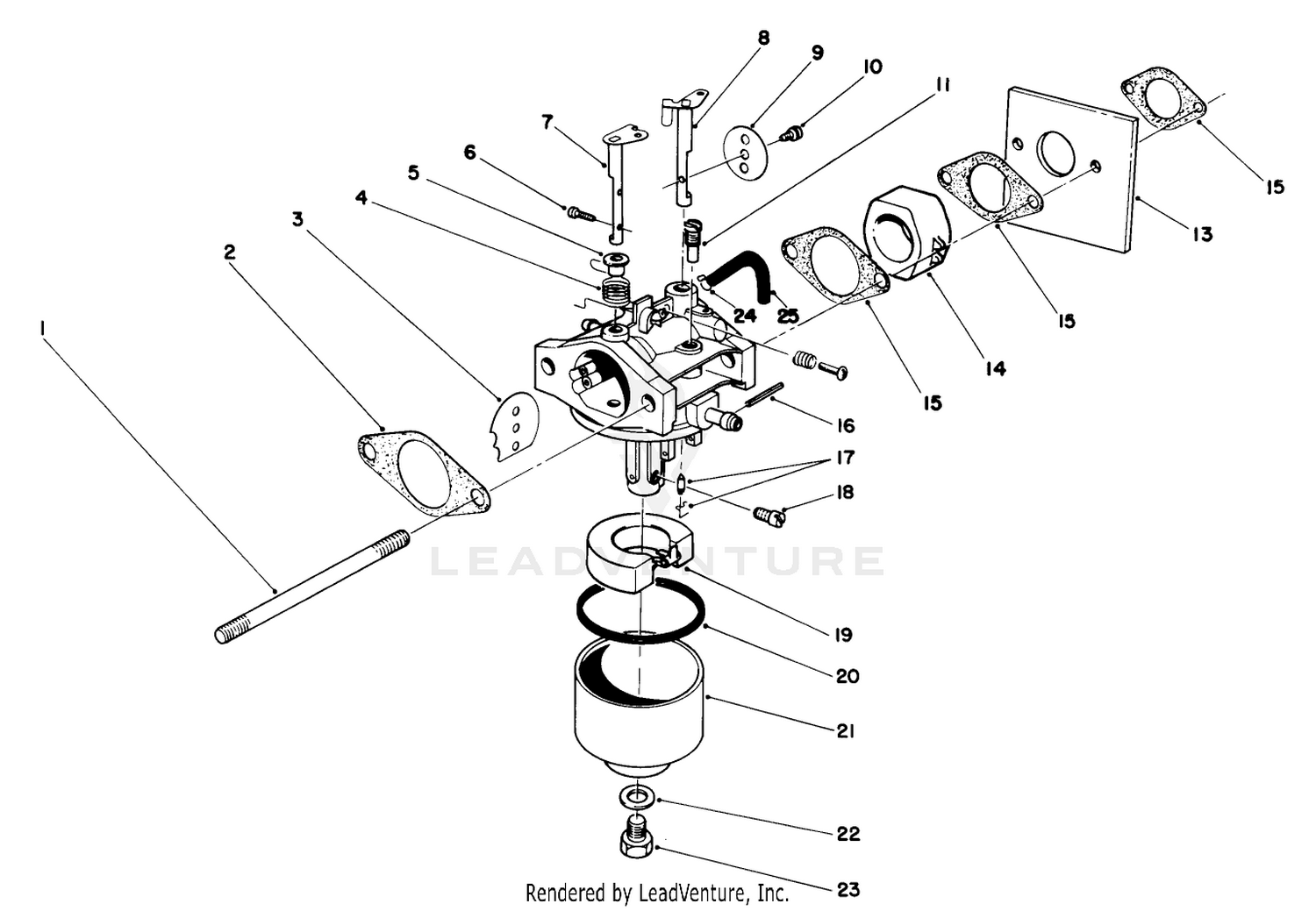 Carburetor Assembly (model No. 47pl0-6)