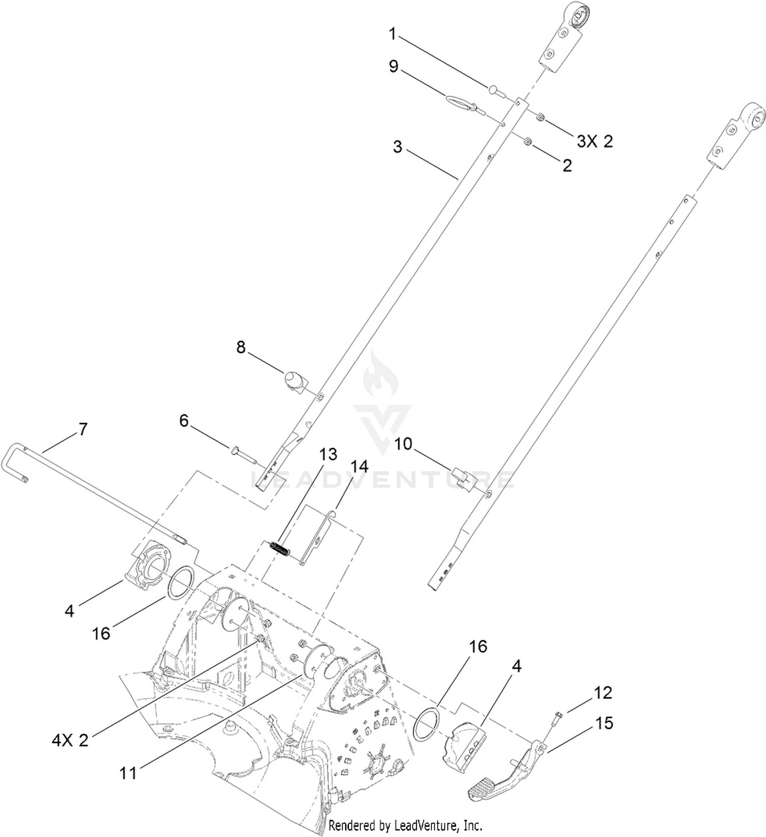 Lower Handle Assembly
