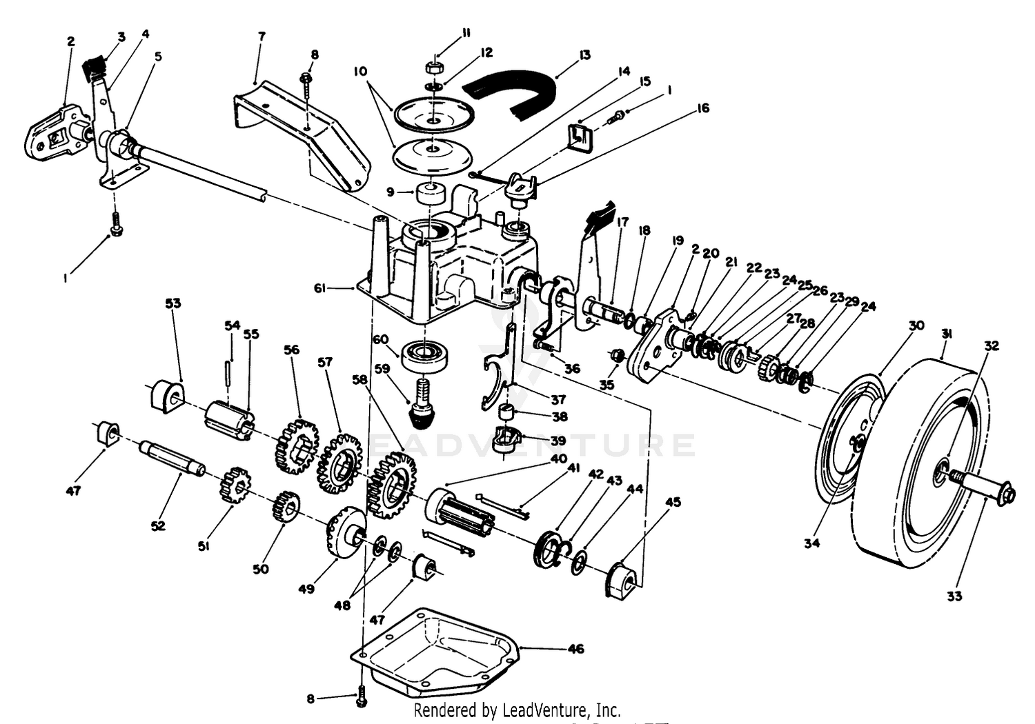 Gear Case Assembly