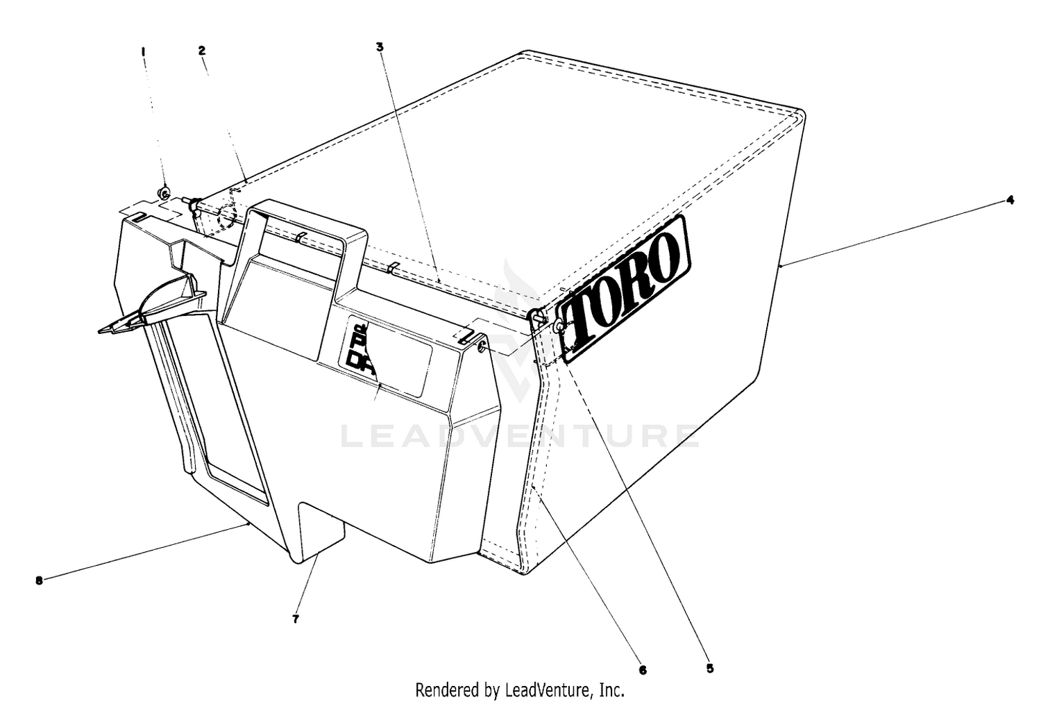 Grass Bag Assembly No. 11-0189