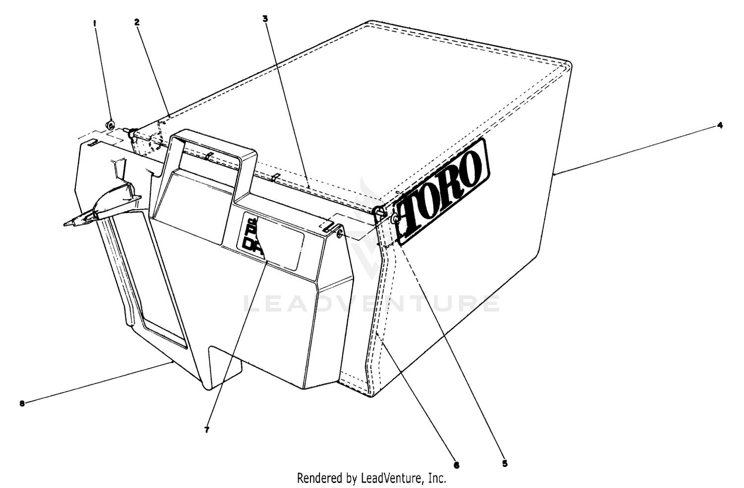 Recycler Bagging Kit Model No. 59174 (continued)(optional)