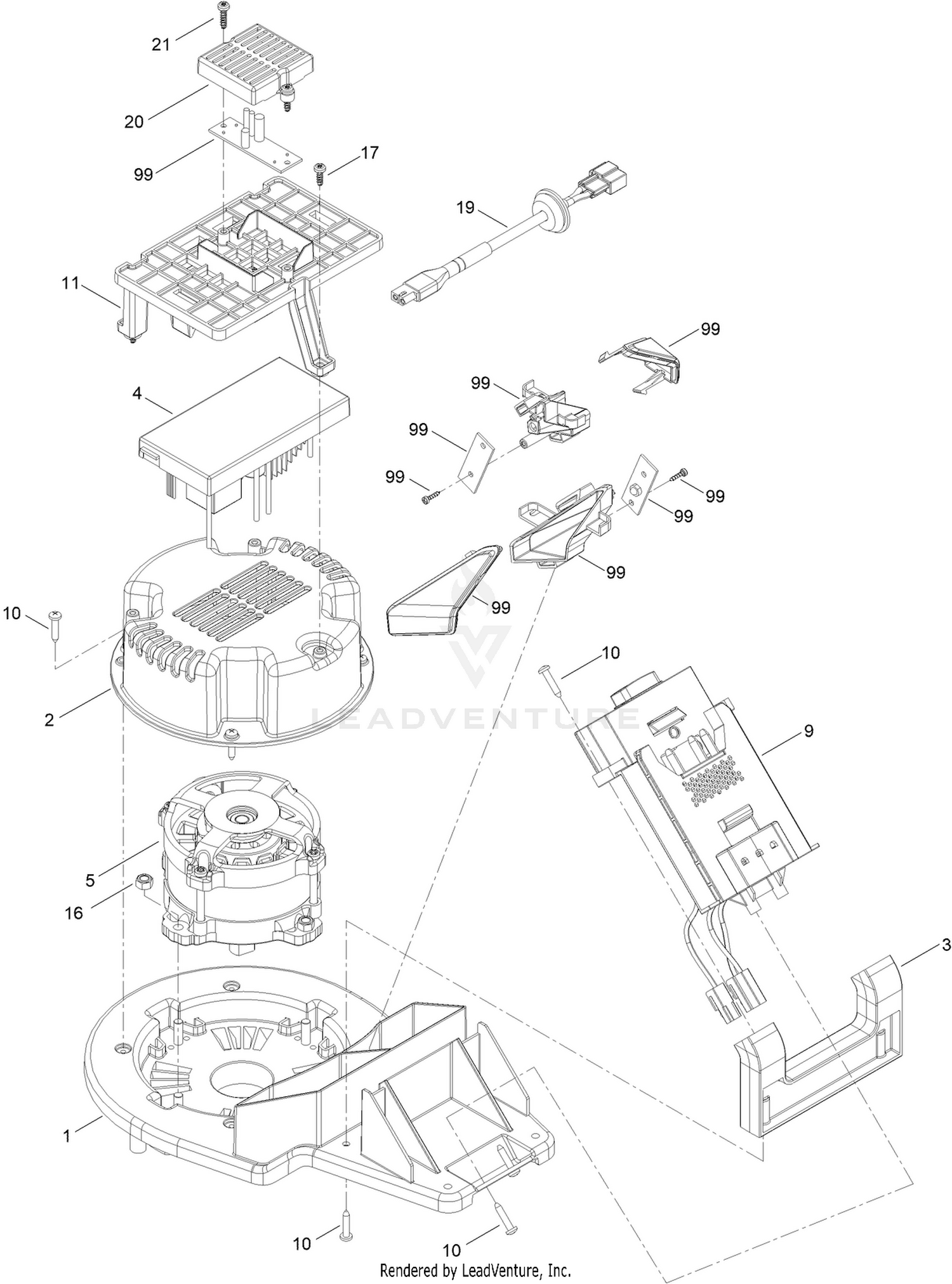 Motor Module Assembly No. 144-6510