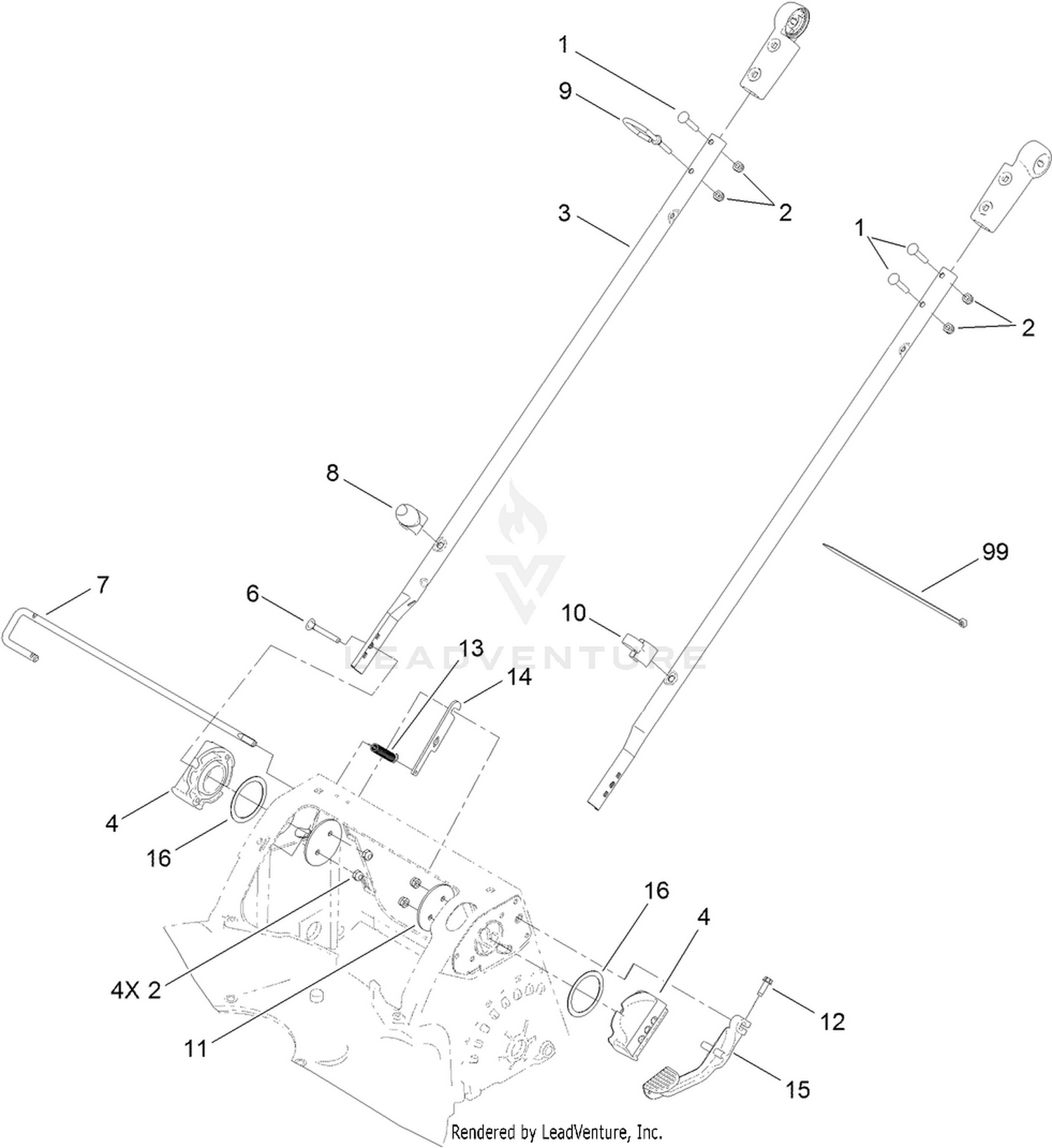 Lower Handle Assembly