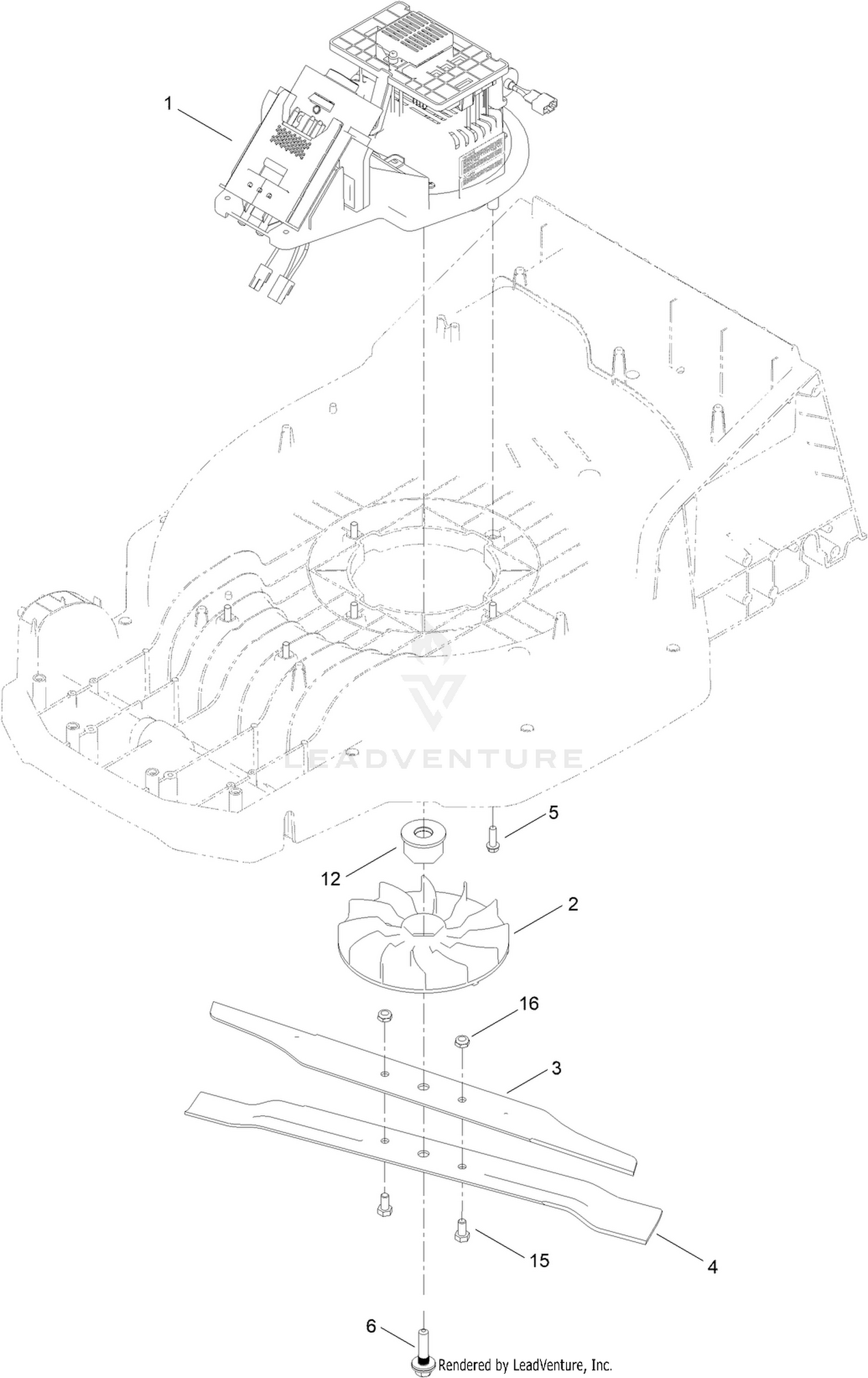 Motor Module and Blade Assembly