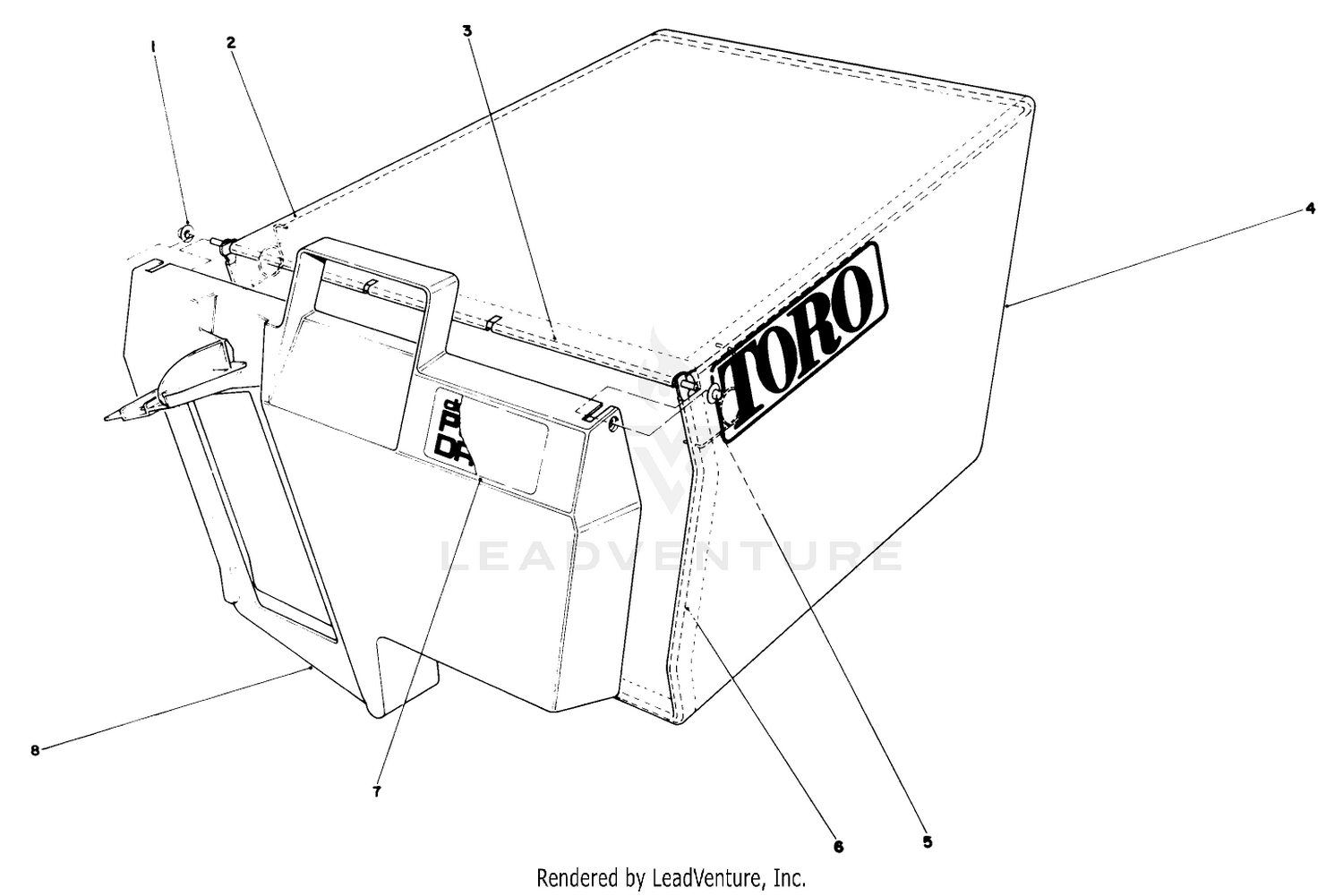 Recycler Bagging Kit Model No. 59174 (continued)(optional)