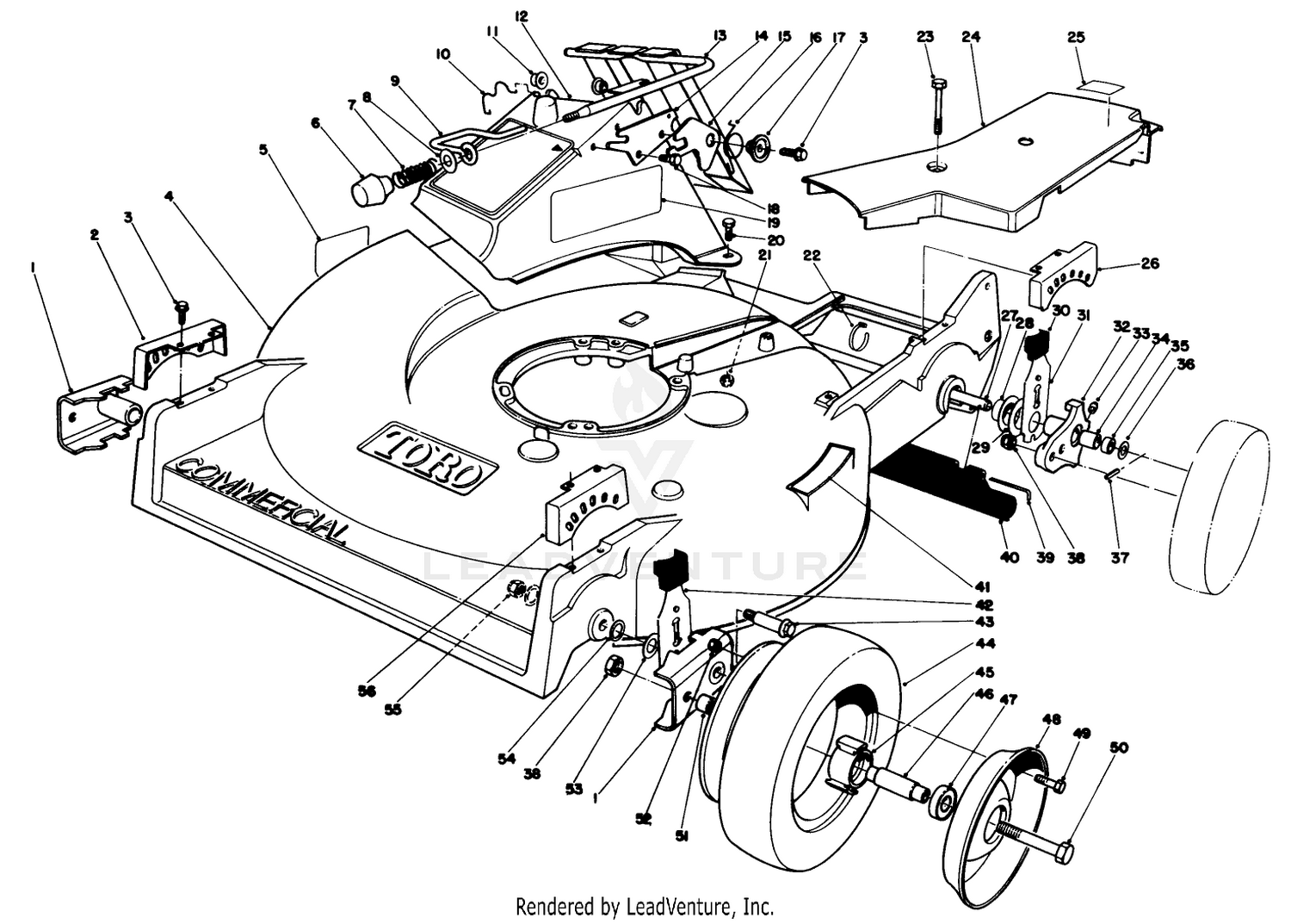 HOUSING ASSEMBLY (MODEL NO. 22525)