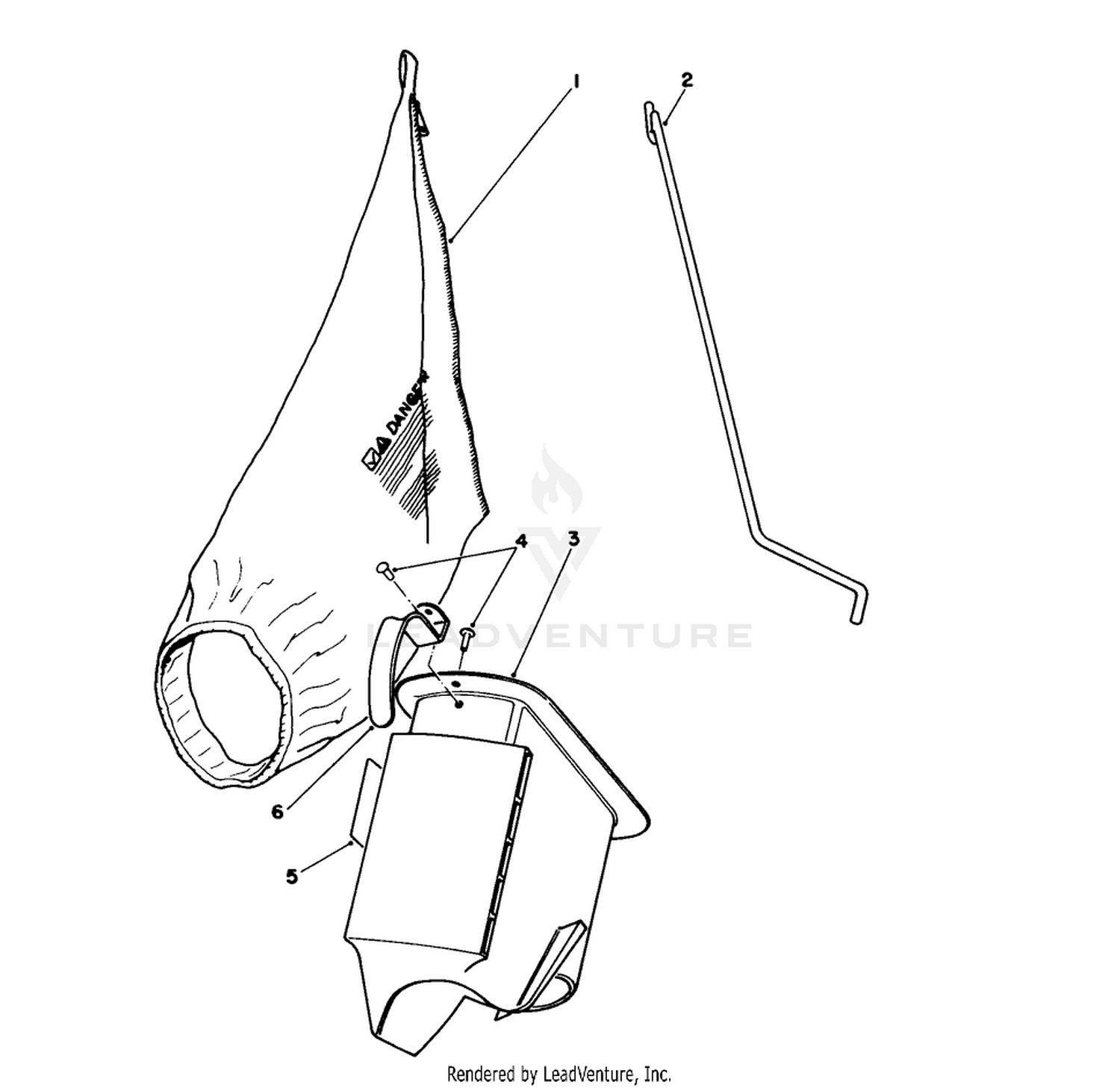 Bagging Kit No. 47-6510 (optional)