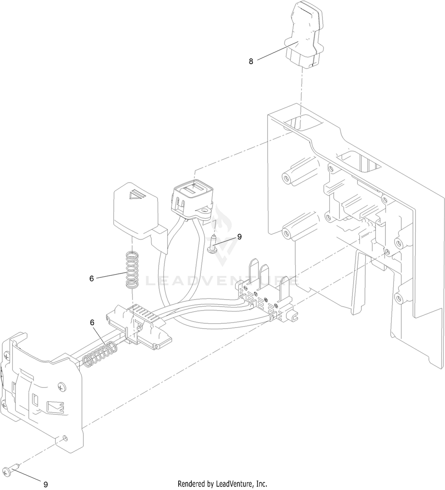 Battery Interface Assembly No. 134-4105