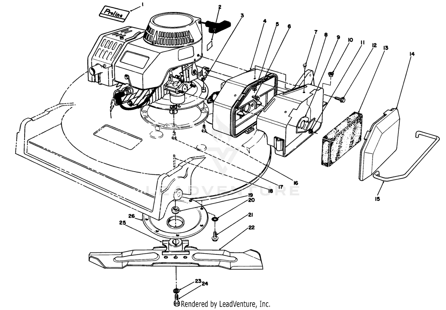 Engine Assembly (model 22030)