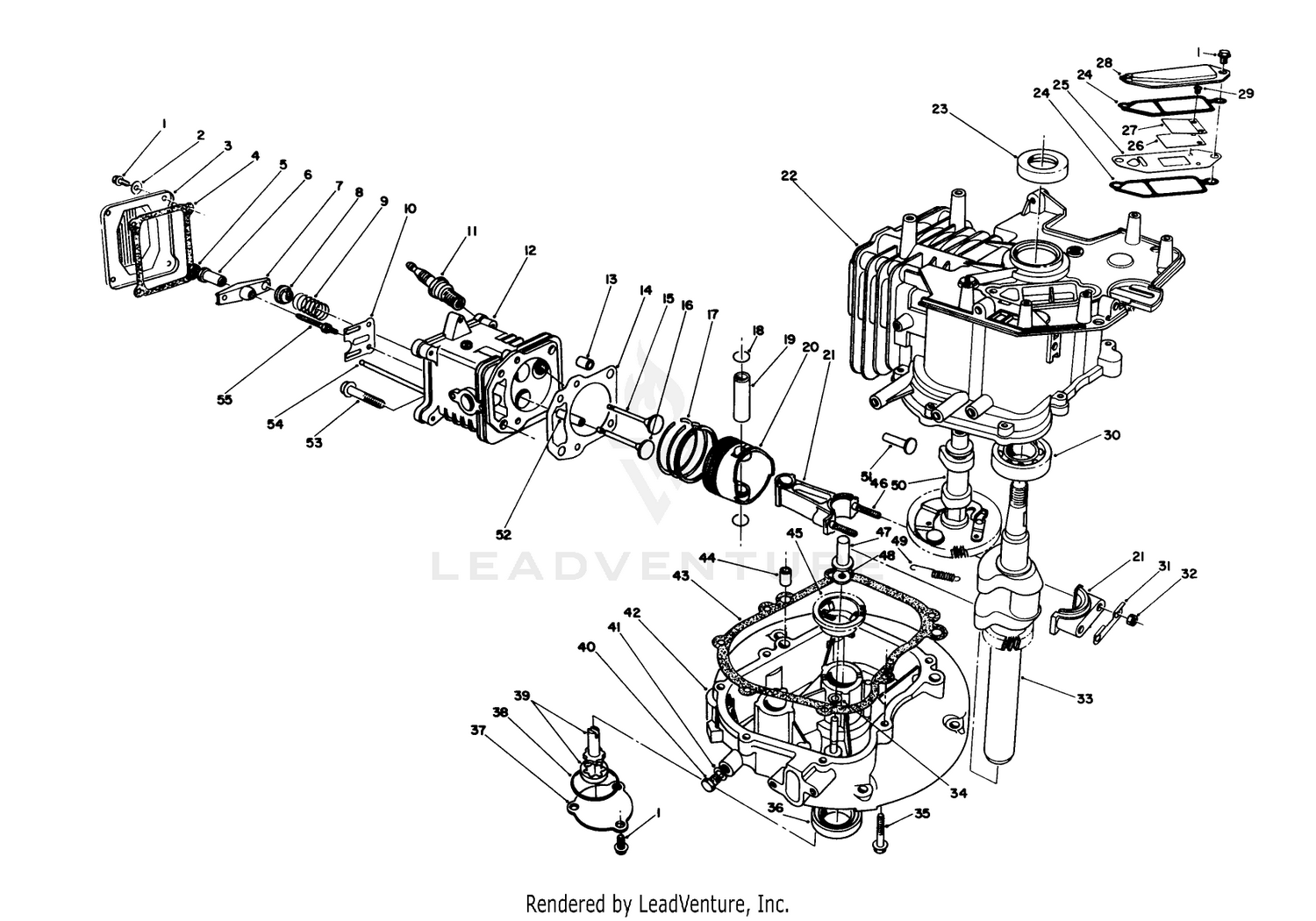 Engine Assembly (model No. Vmh7)