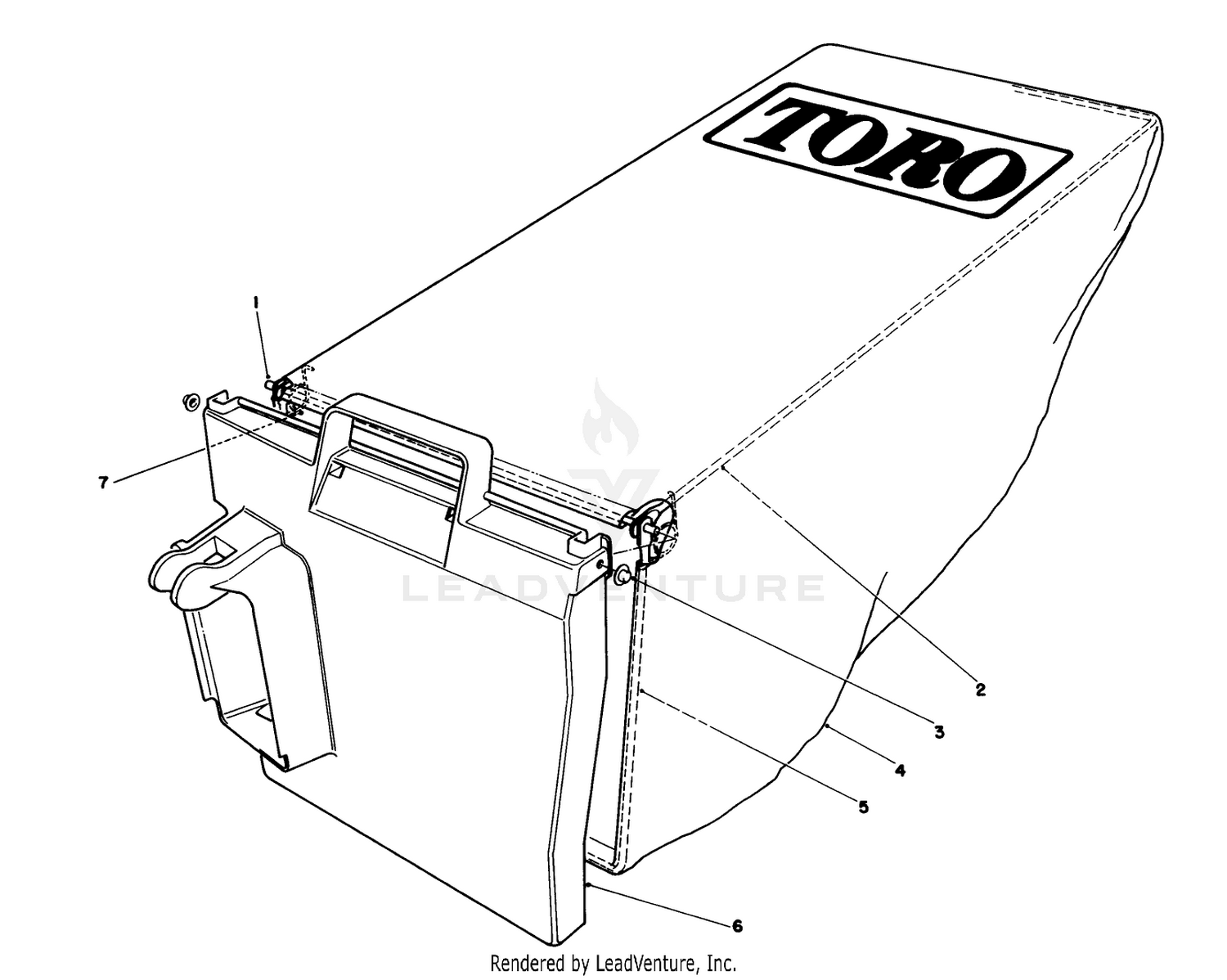 Grass Bag Assembly No. 128859
