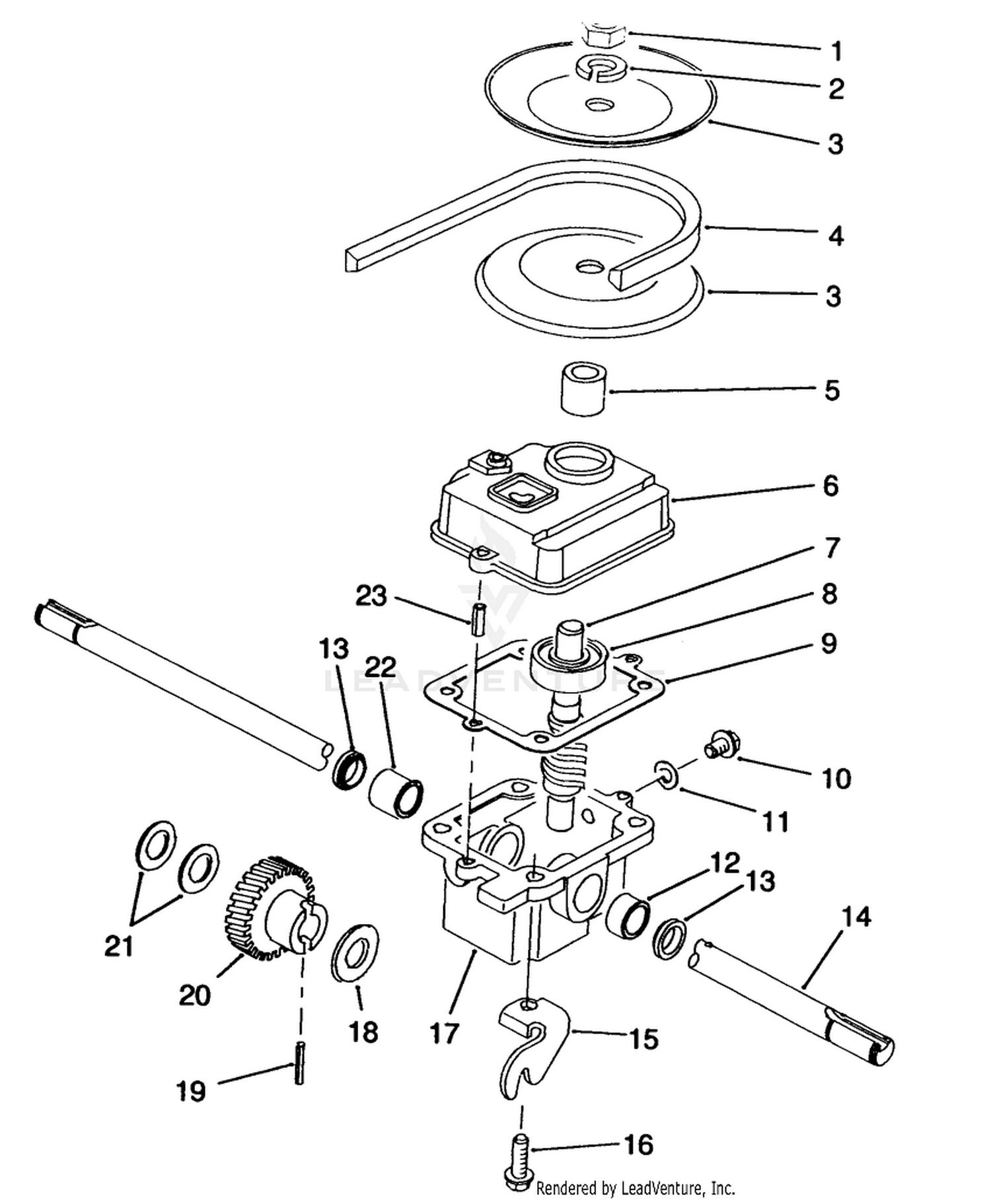 Gearbox Assembly No. 71-8250