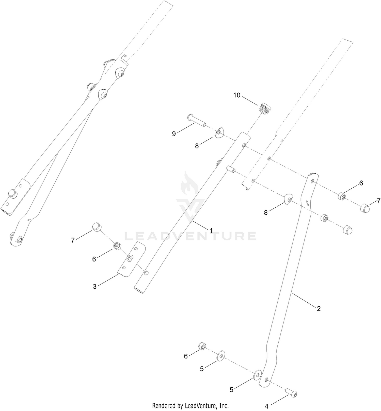 Lower Handle Assembly No. 134-3586