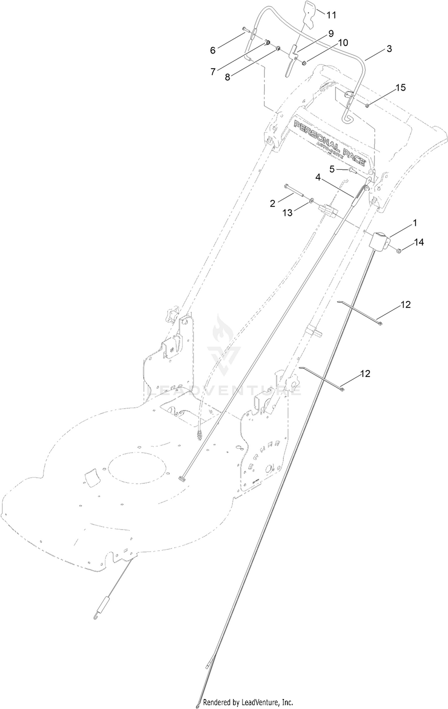 Upper Handle Assembly