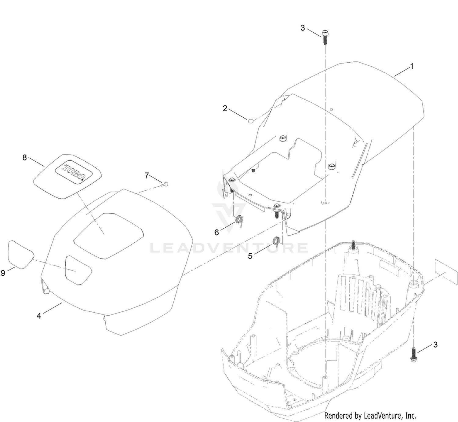 Motor Modual Assembly No. 140-4120
