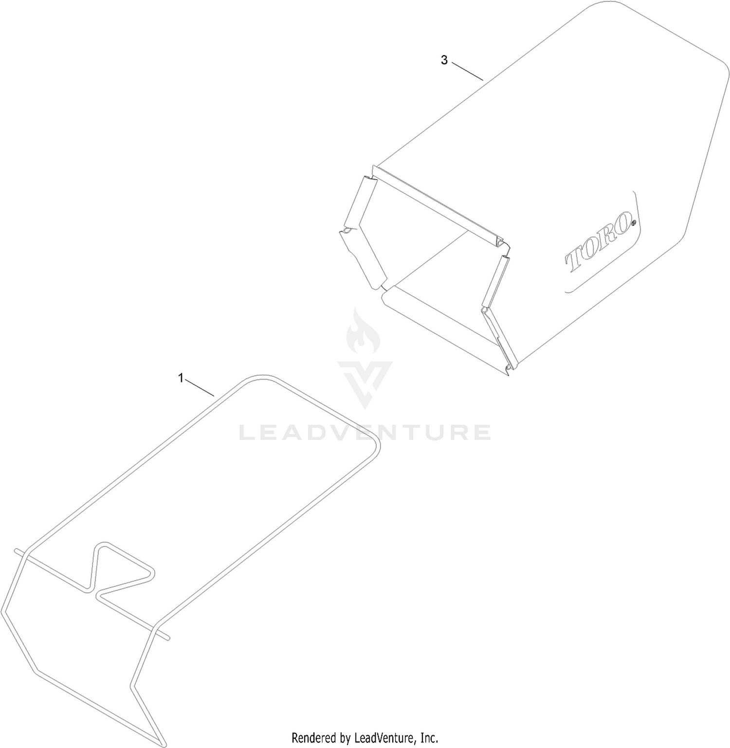 Grass Bag Assembly