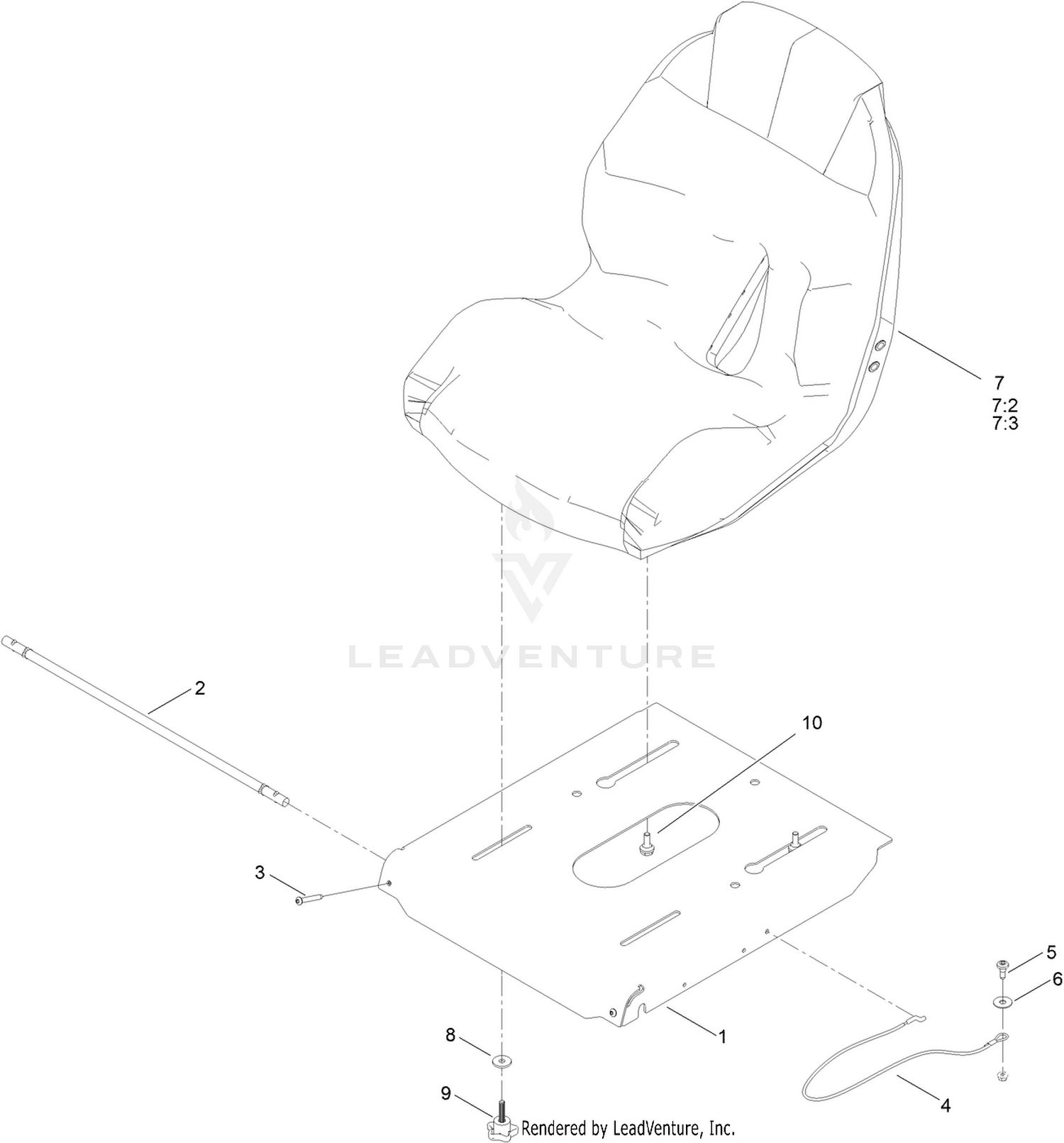 Toro 77504, TimeCutter Max 54in Zero Turn Riding Mower, (SN