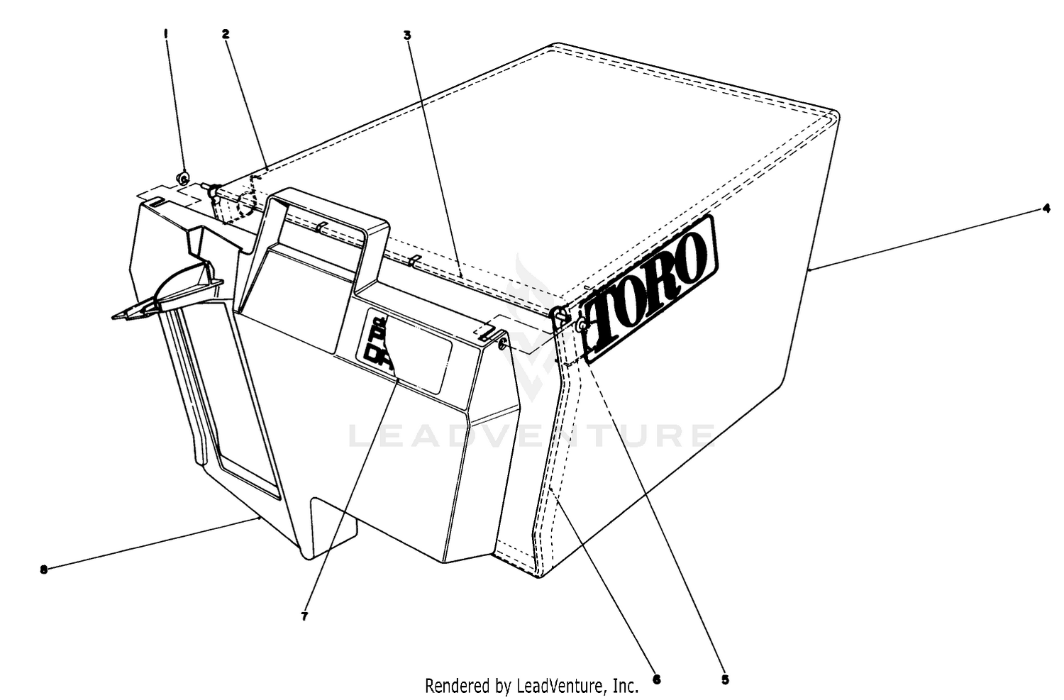 Grass Bag Assembly No. 11-0189
