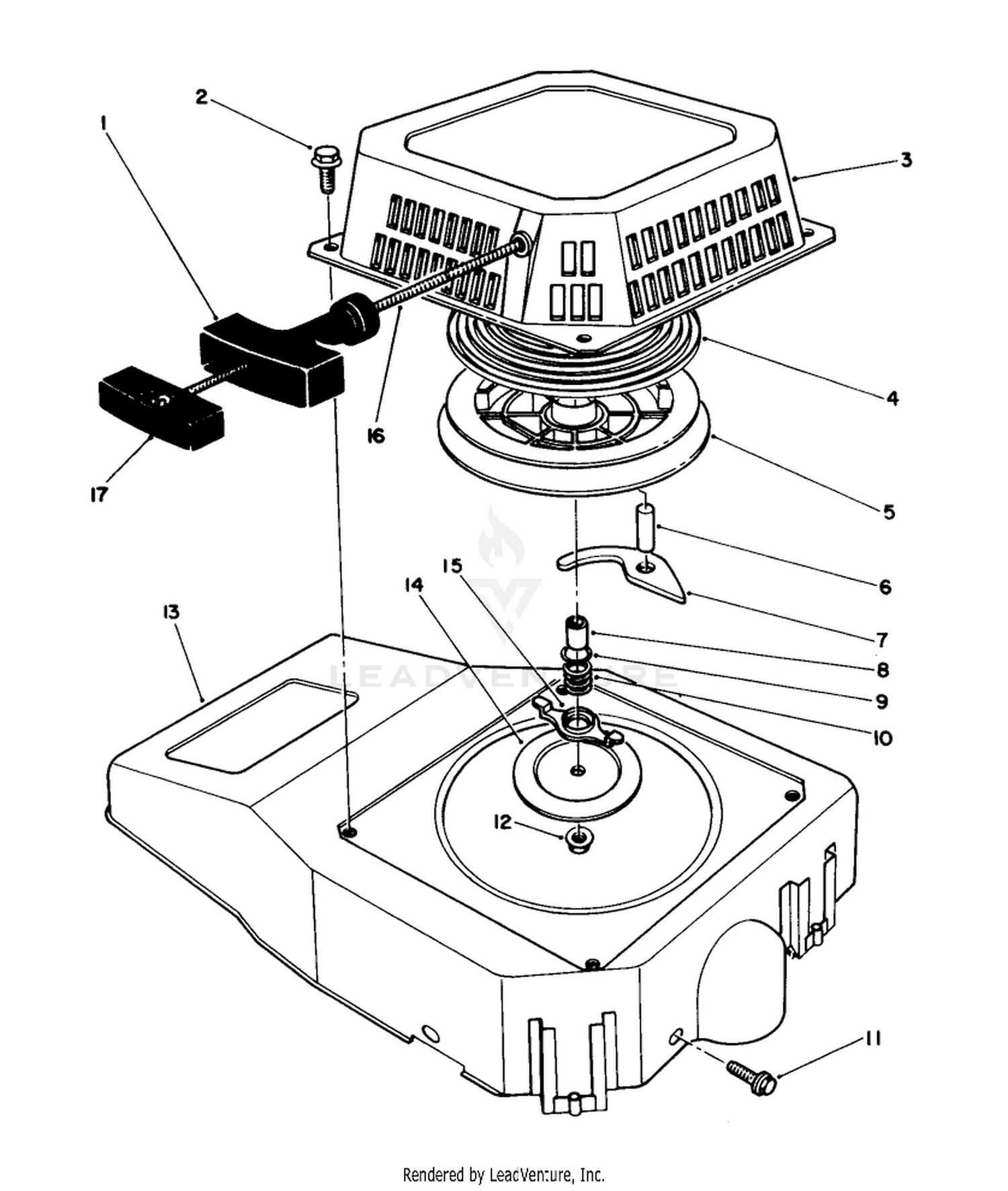 Recoil Assembly (model No. Vml0-7)