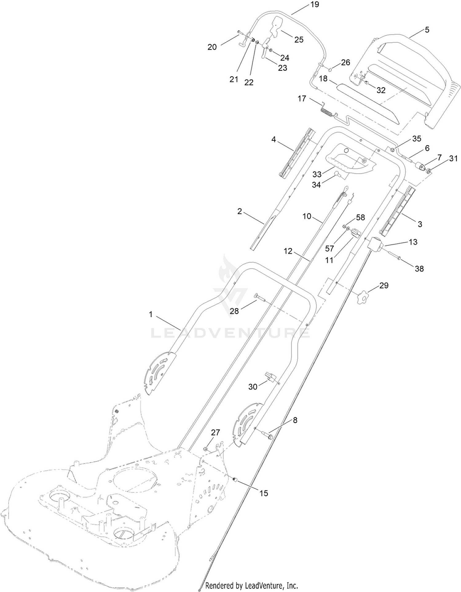 Handle and Electrical Assembly