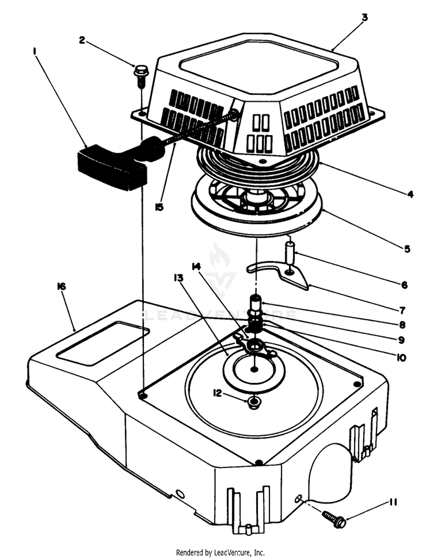 RECOIL ASSEMBLY (MODEL NO. VMF5  VMG6)