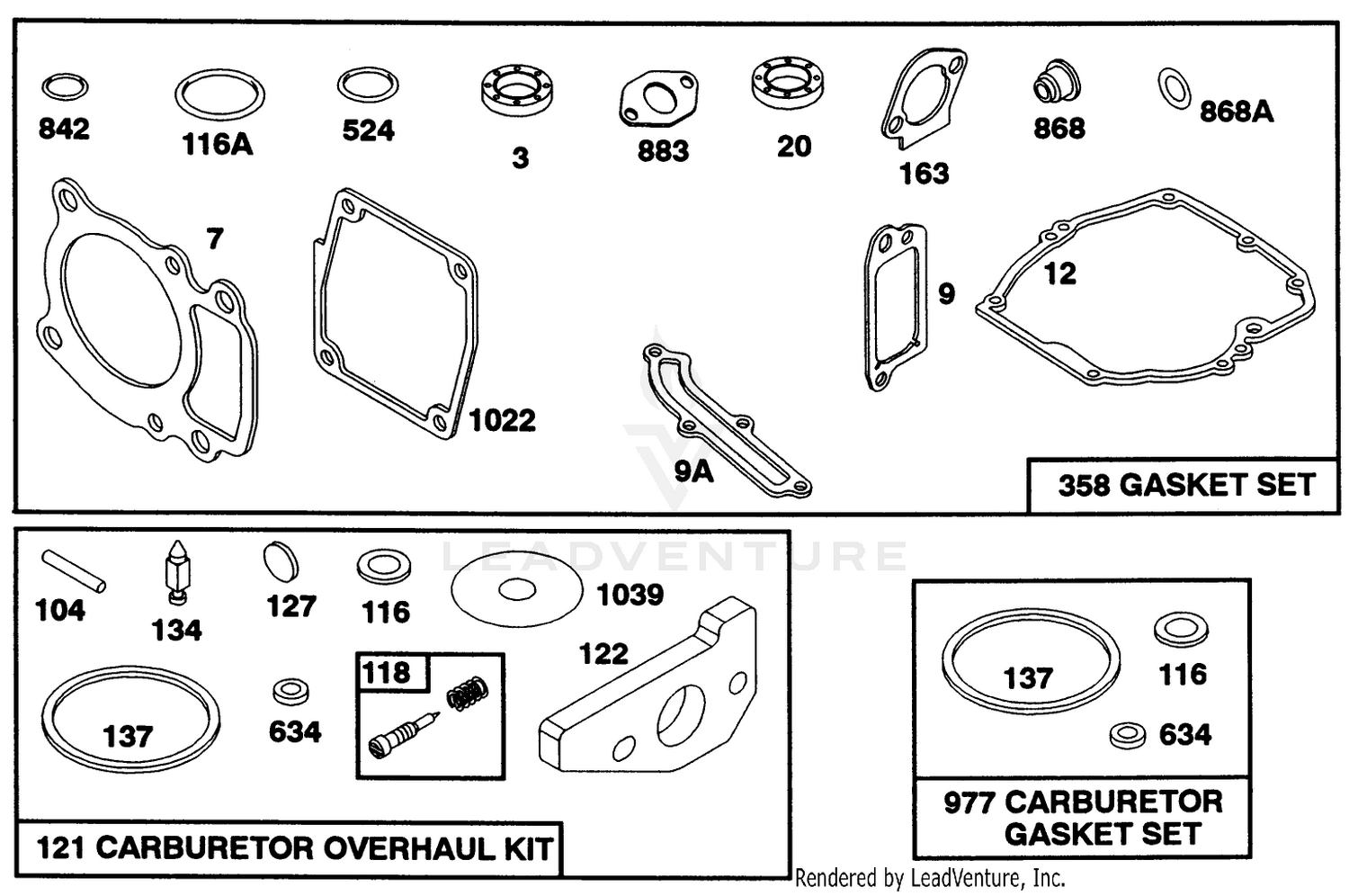 Engine Gts 150 77-9140 8