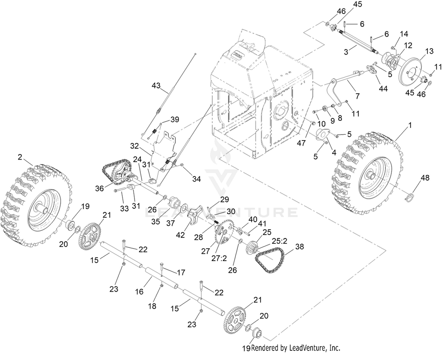 Traction Drive Assembly
