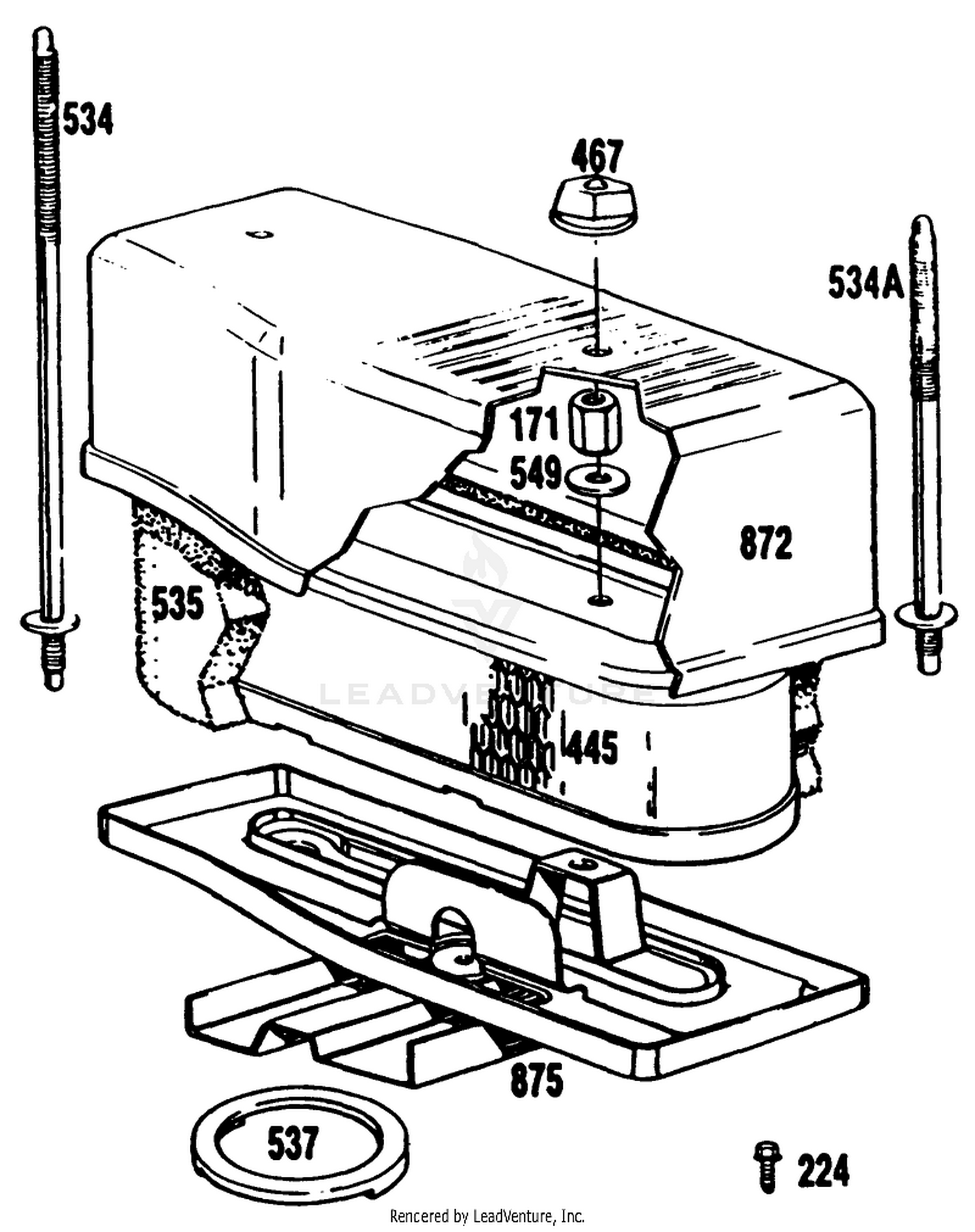 Briggs  Stratton Model No. 253706-0223-01