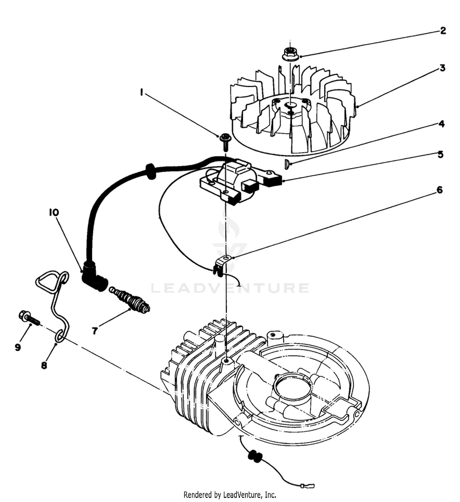 Ignition Assembly (model No. 47pl0-3)