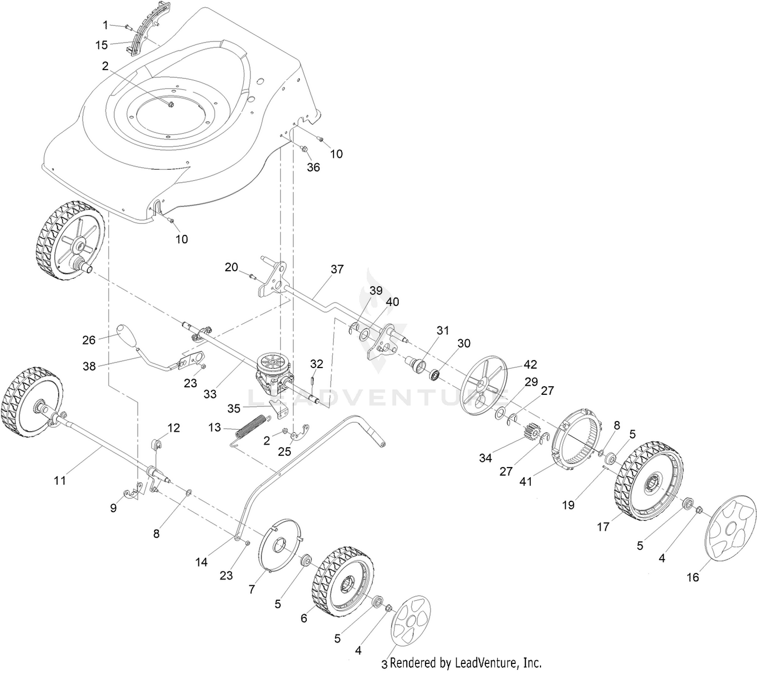 TRACTION, SUSPENSION, HOC