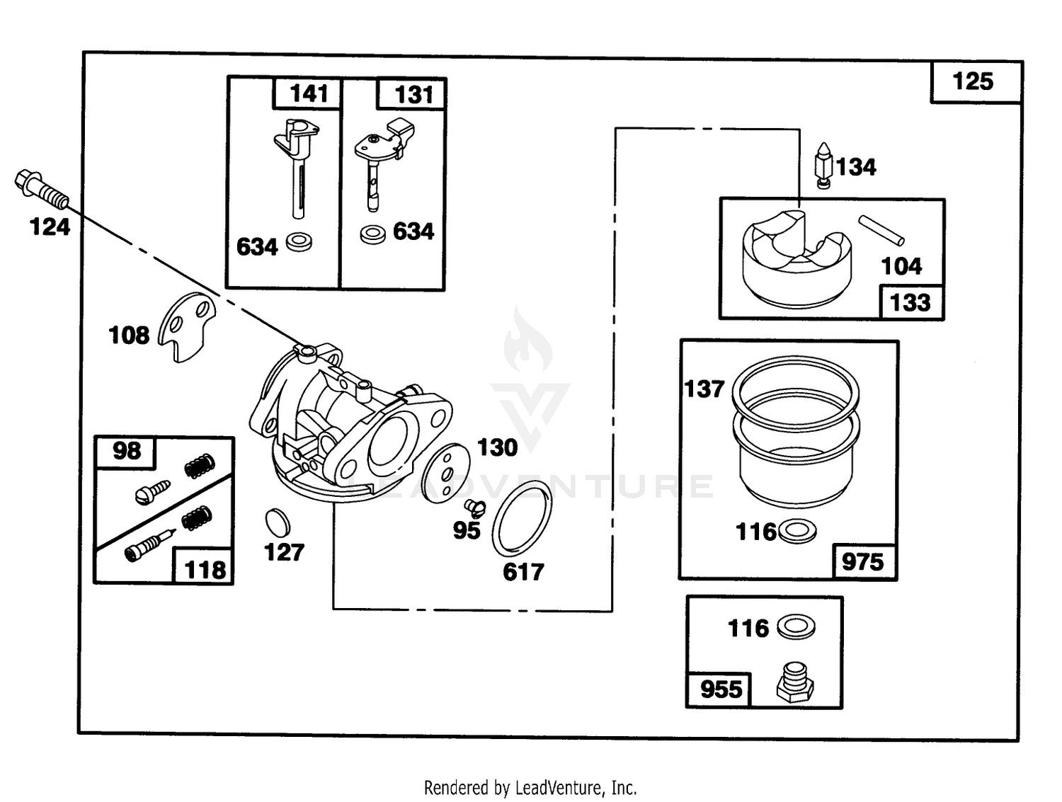 Engine Model 124702-3115-01 3