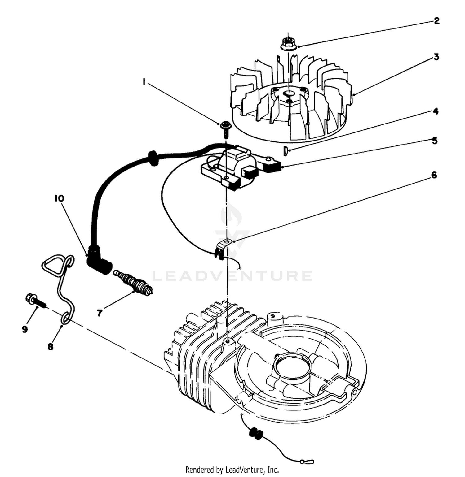 Ignition Assembly (model No. 47pl0-3)