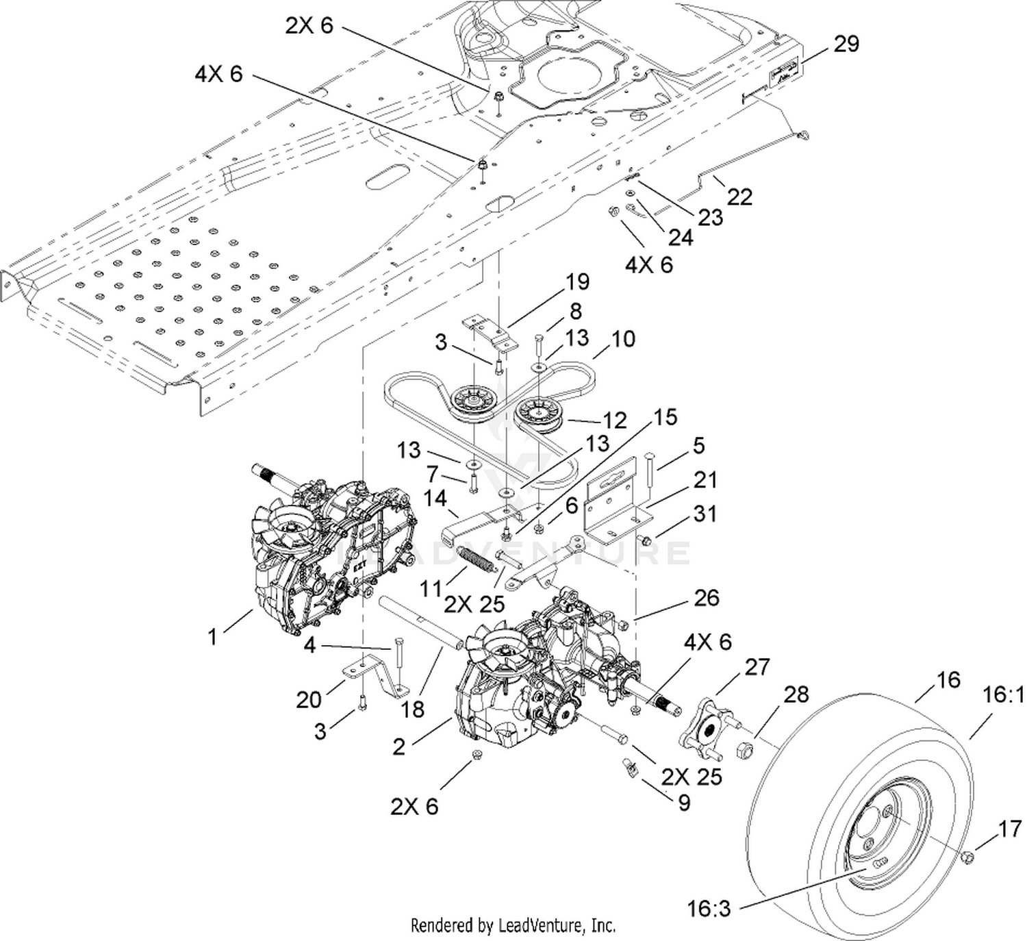 aJu ‪‪❤︎‬ Air Filter For Toro 74372 74373 74375 TimeCutter Z5020 Z5030