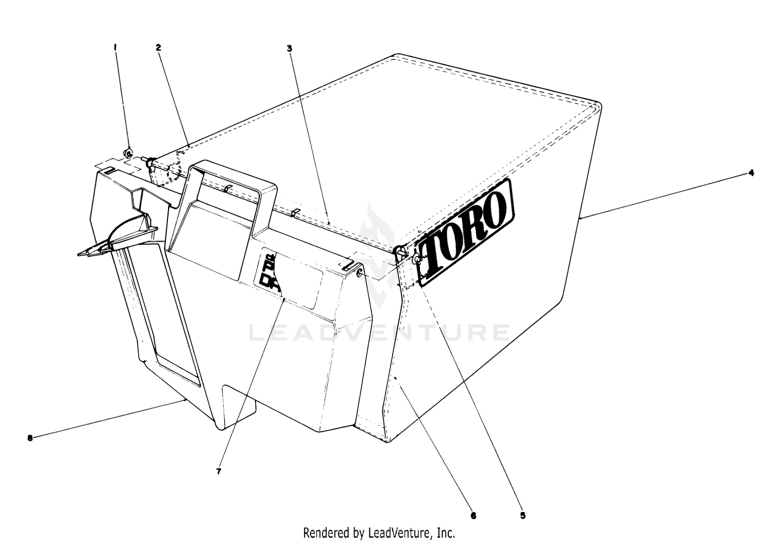Grass Bag Assembly No. 11-0189