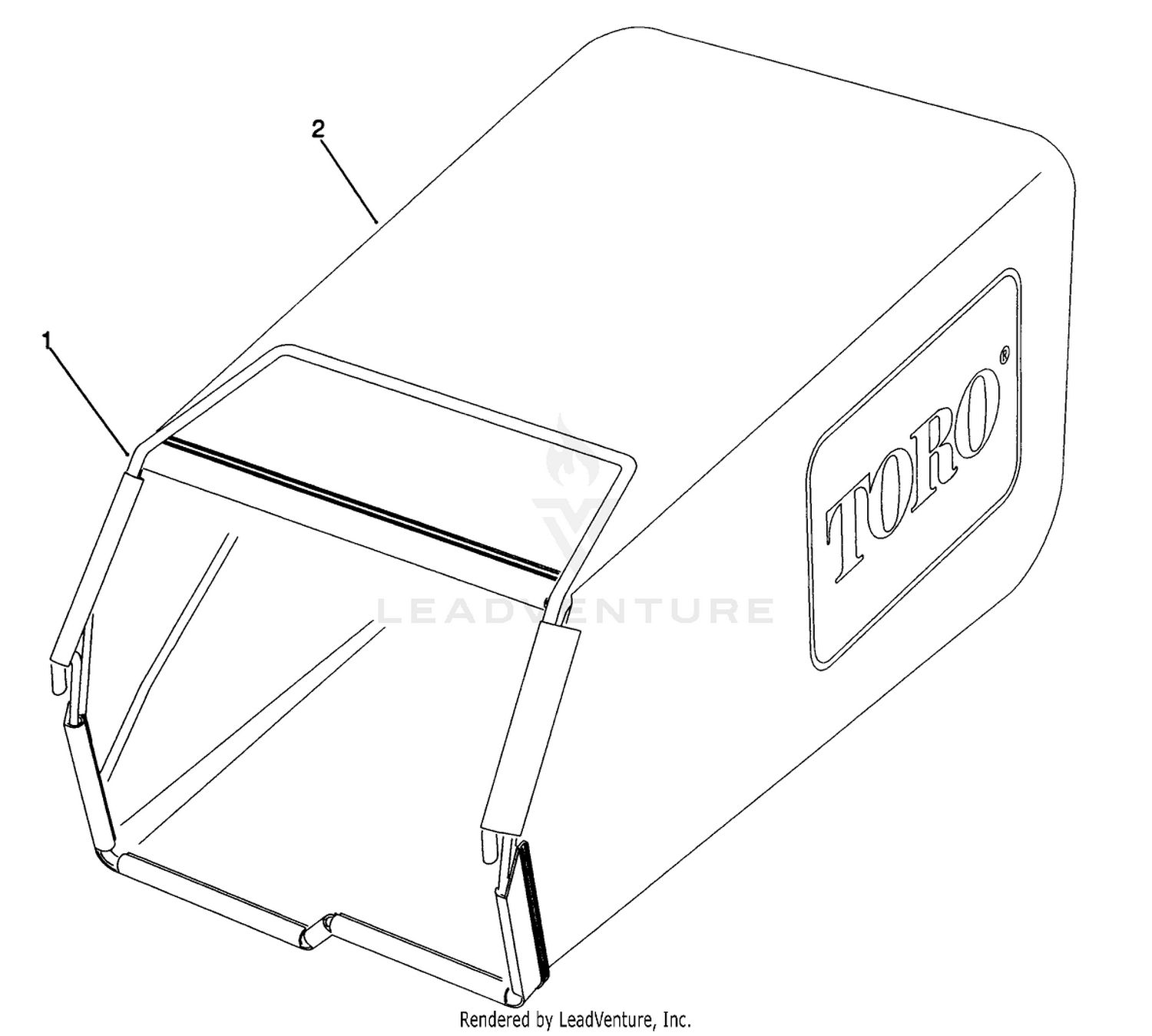 Grass Bag Assembly