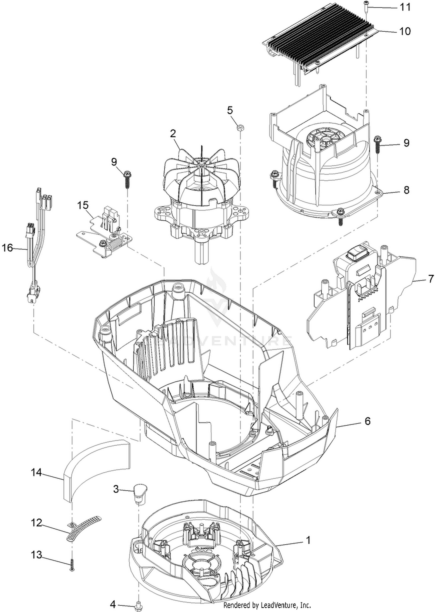 MOTOR MODULE (60V) [CE] [GREY]